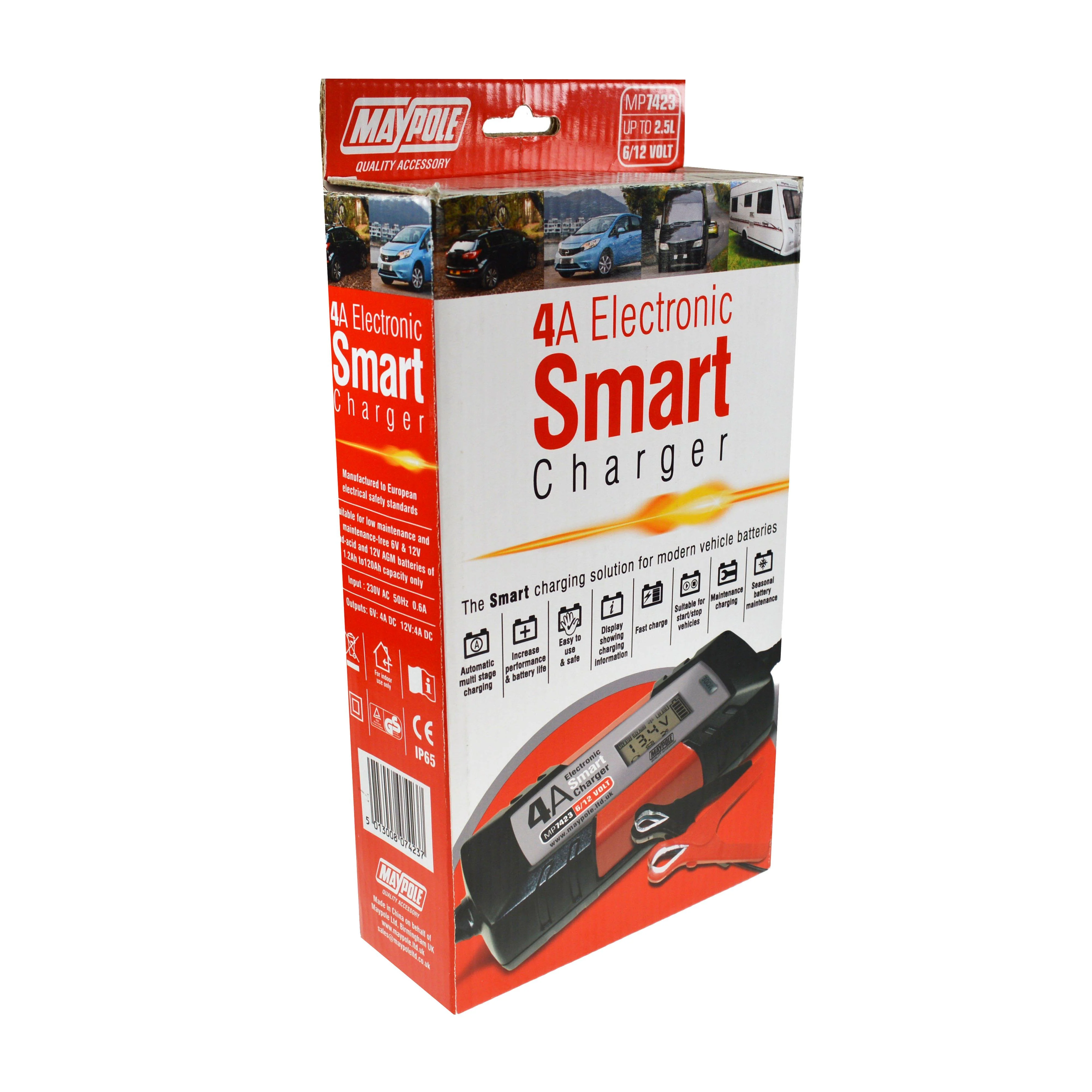 Battery Charger (3.8A 12V) Auto Electronic - Image 3
