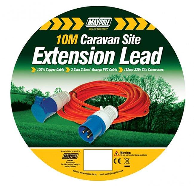 Caravan Site Extension Lead (10m, 230V) - Image 2