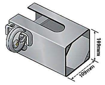 Coupling Safe and Padlock - Image 3