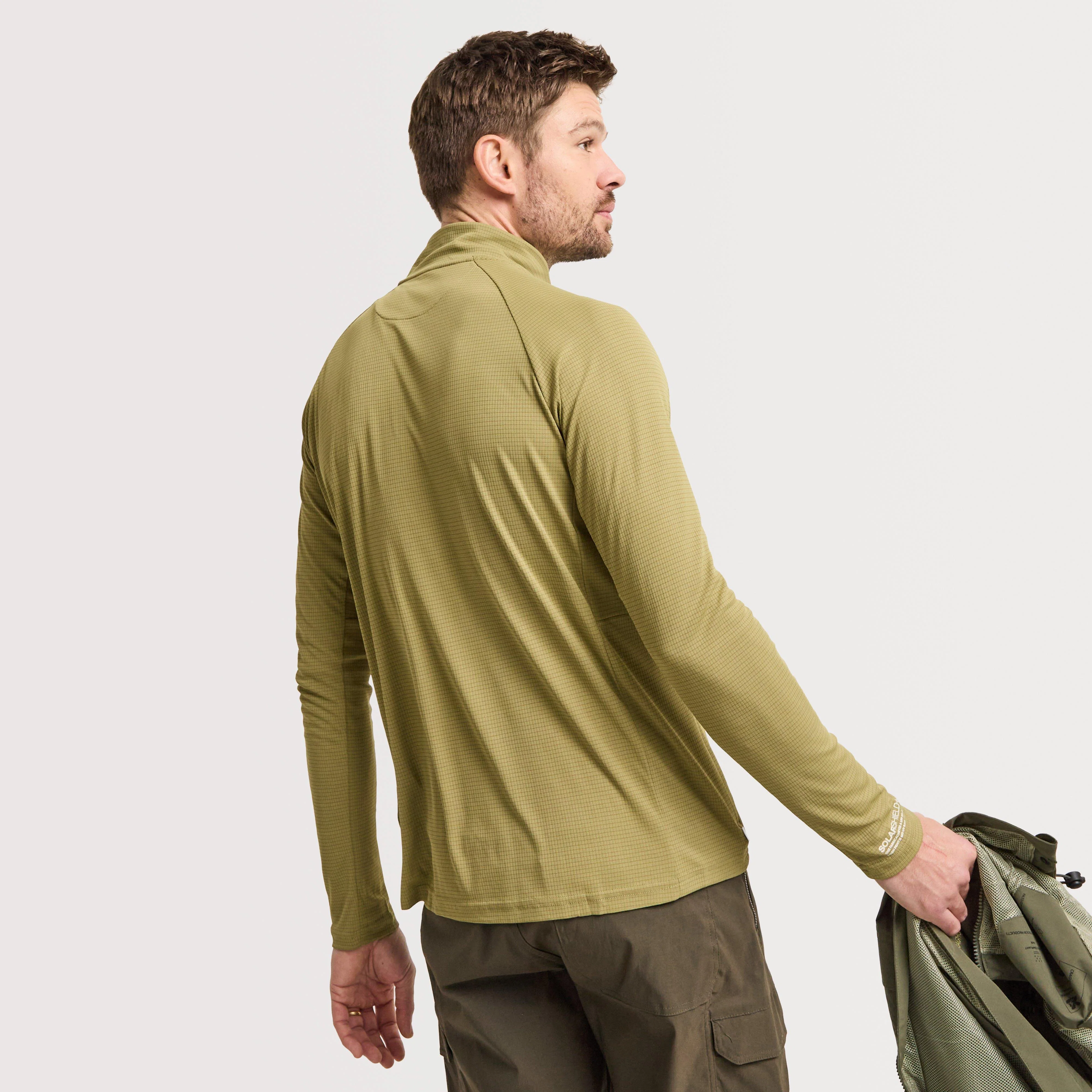 Men's Nosilife Solarshield+ Half Zip Top - Image 4