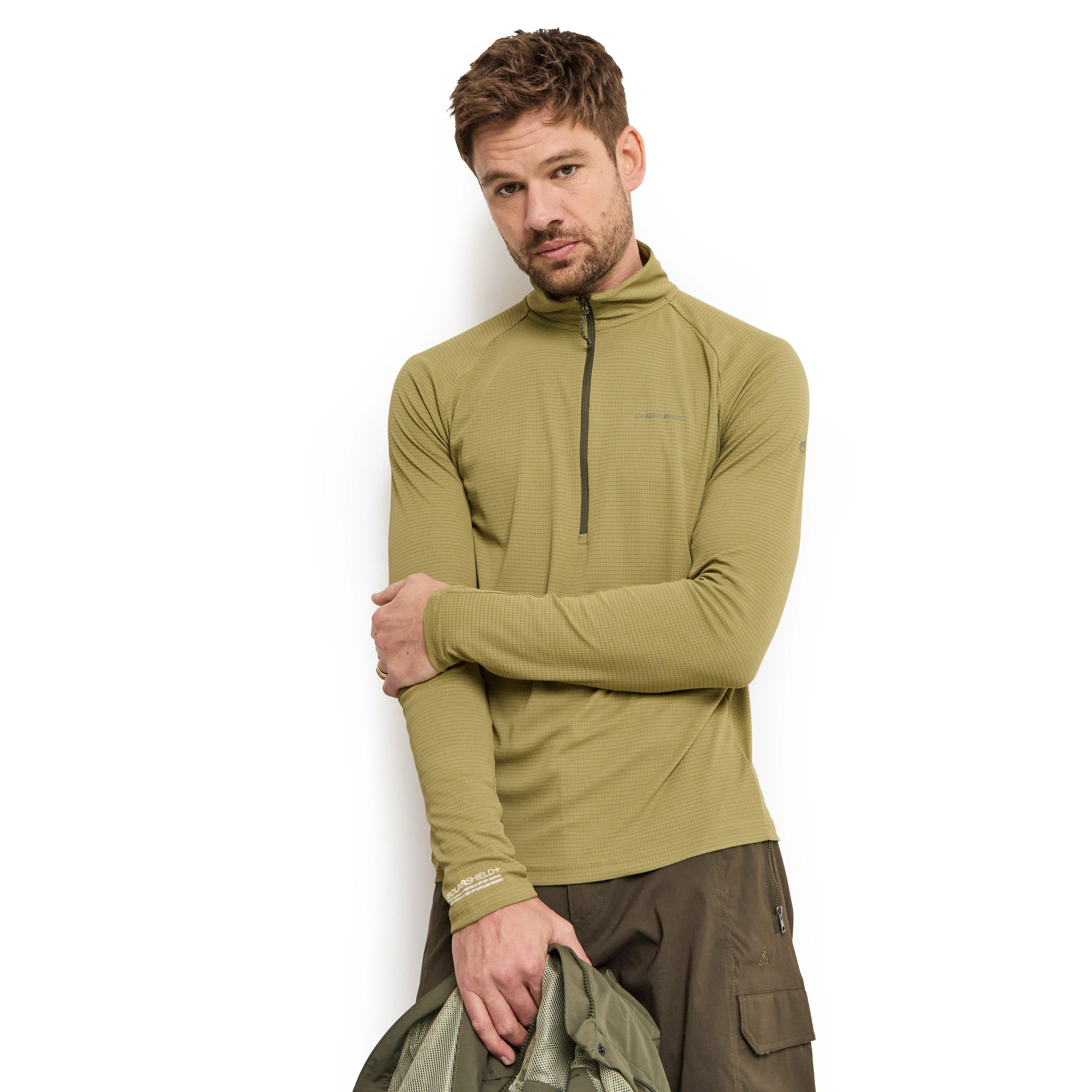 Men's Nosilife Solarshield+ Half Zip Top - Image 5