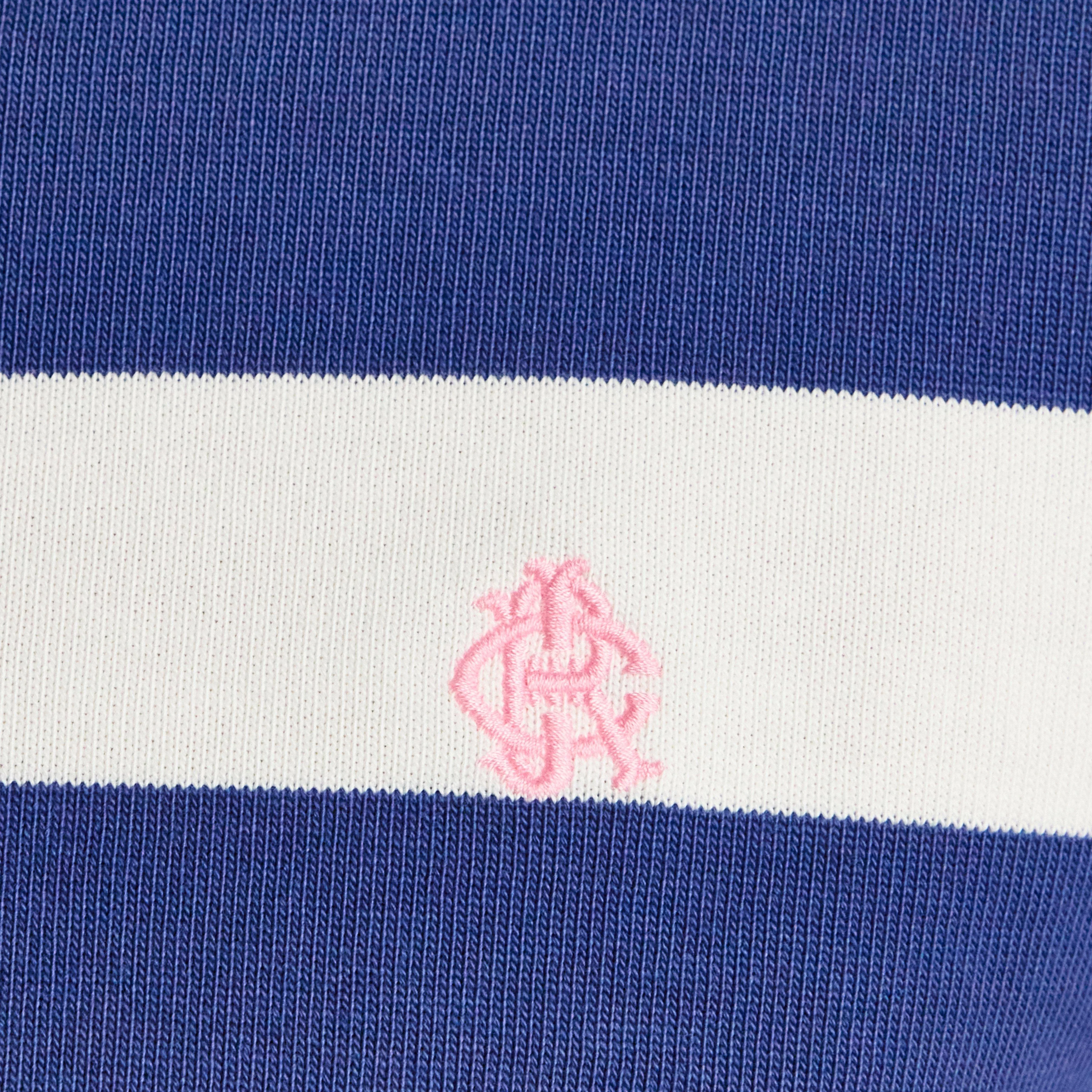Men's Striped Long Sleeve Rugby Shirt - Image 9