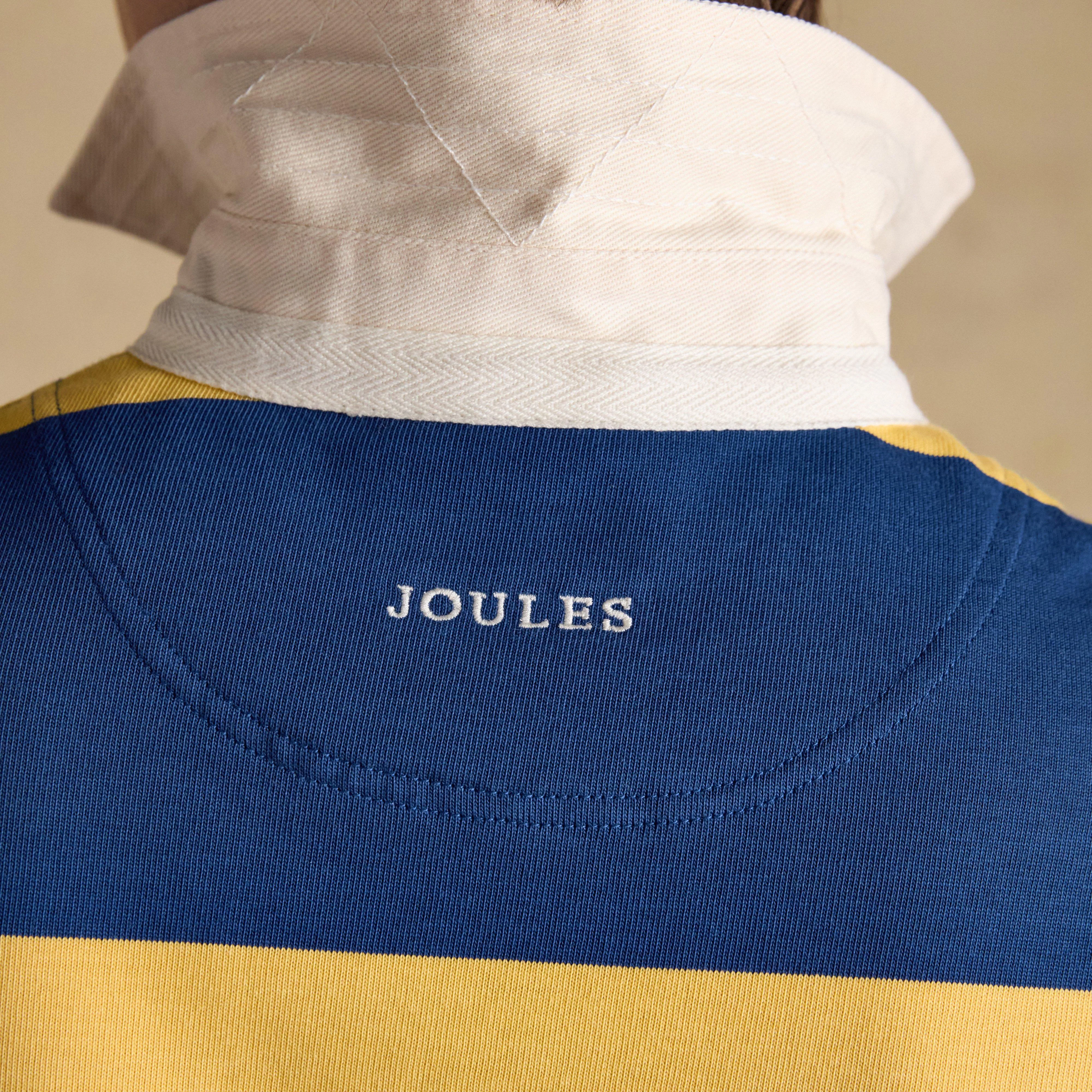 Men's Striped Long Sleeve Rugby Shirt - Image 9