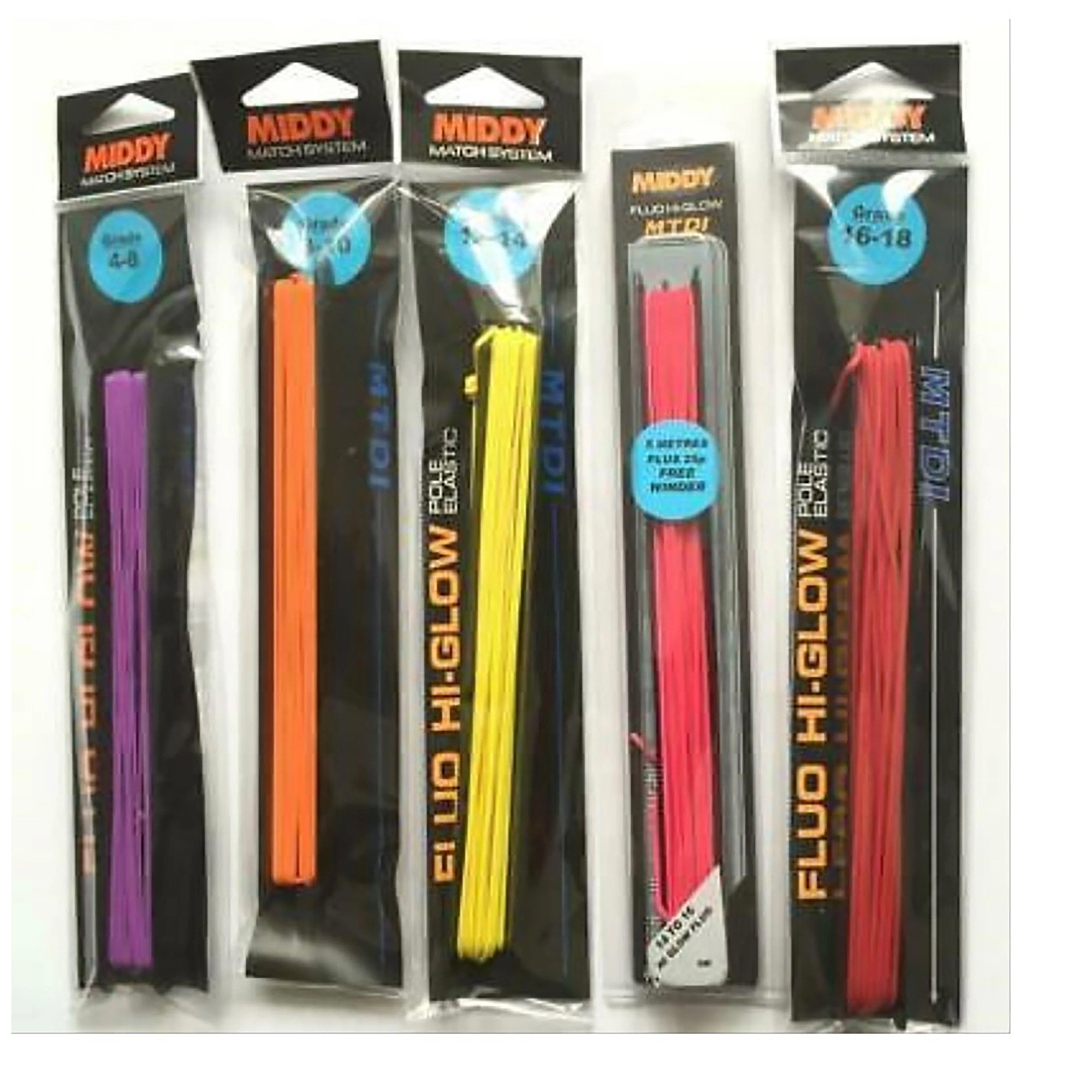 Middy Mtdi Fluro Elastic 8-10 Orange - Image 2