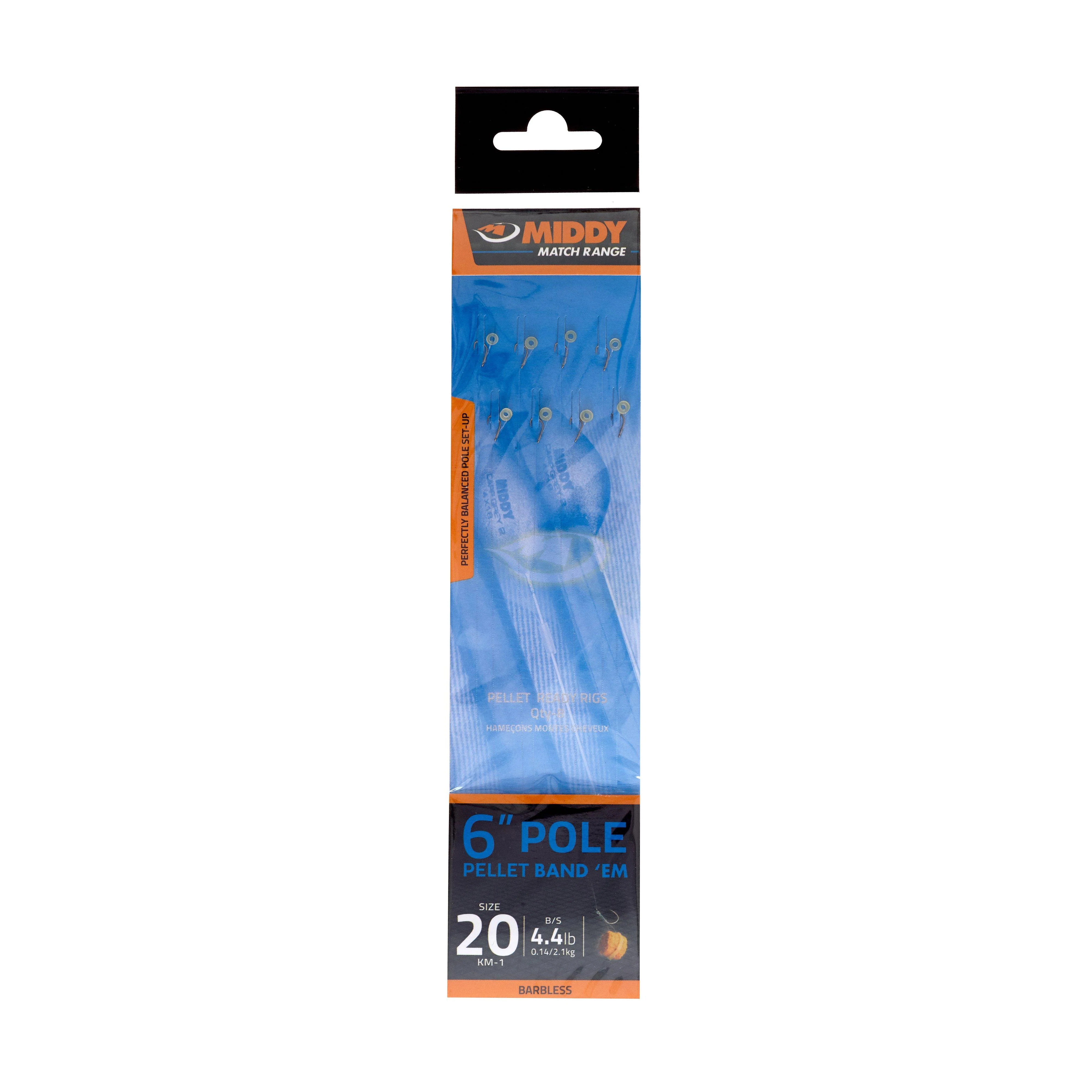 Pole Pellet Band'Em Bl Hair Rig 20S 4.4Lb - Image 4