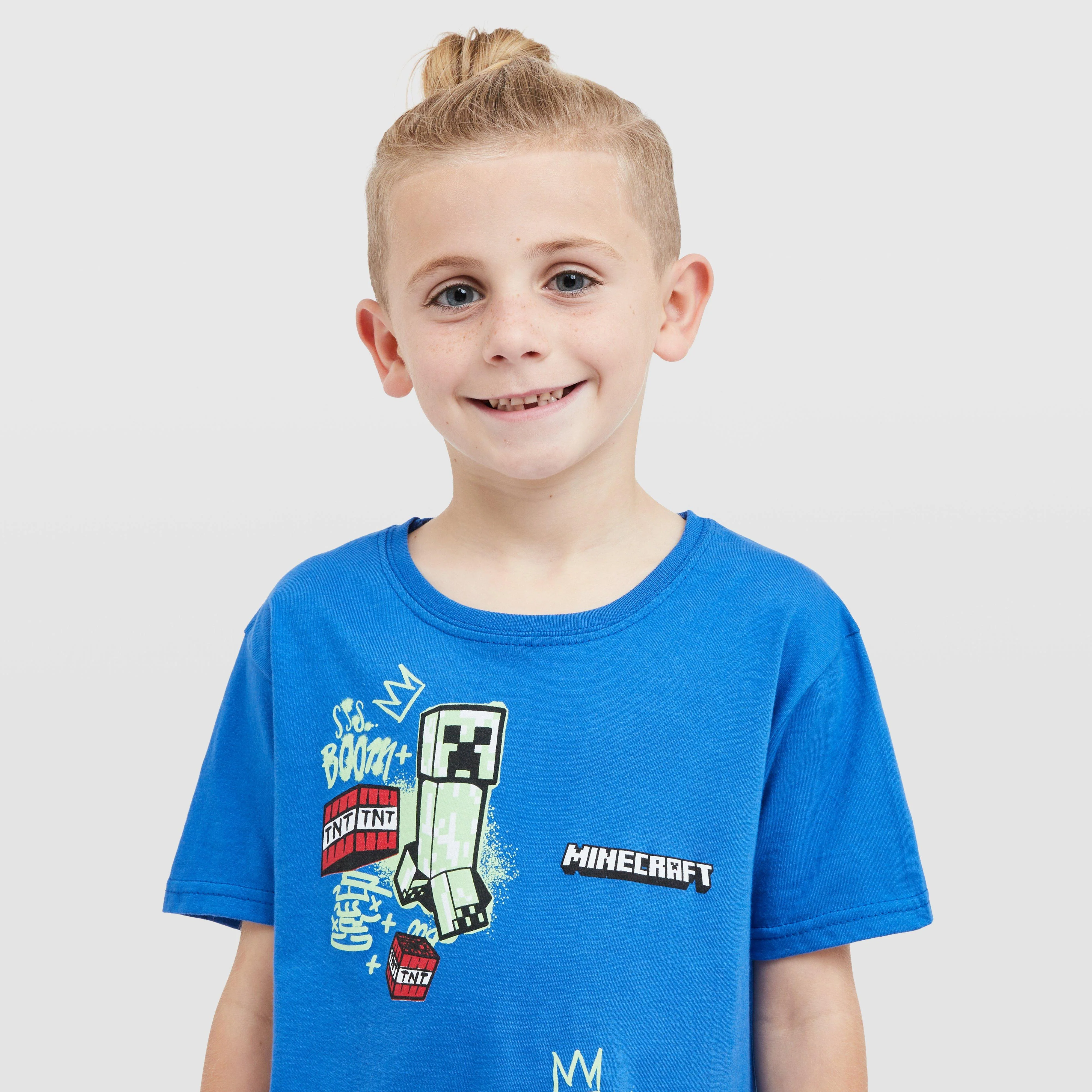 Kids’ Minecraft Creep T-Shirt - Image 4