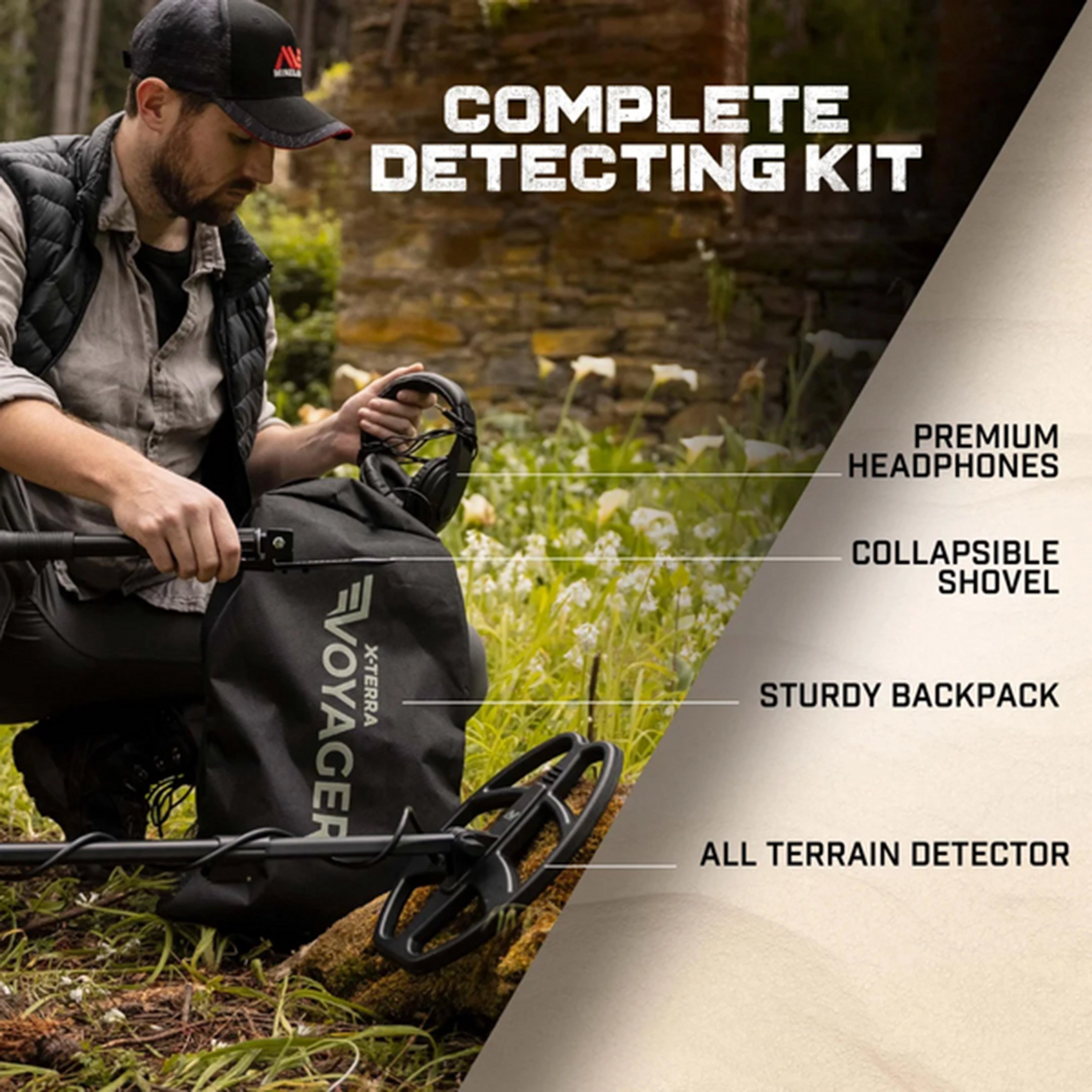 X-Terra Voyager Metal Detecting Starter Kit - Image 6