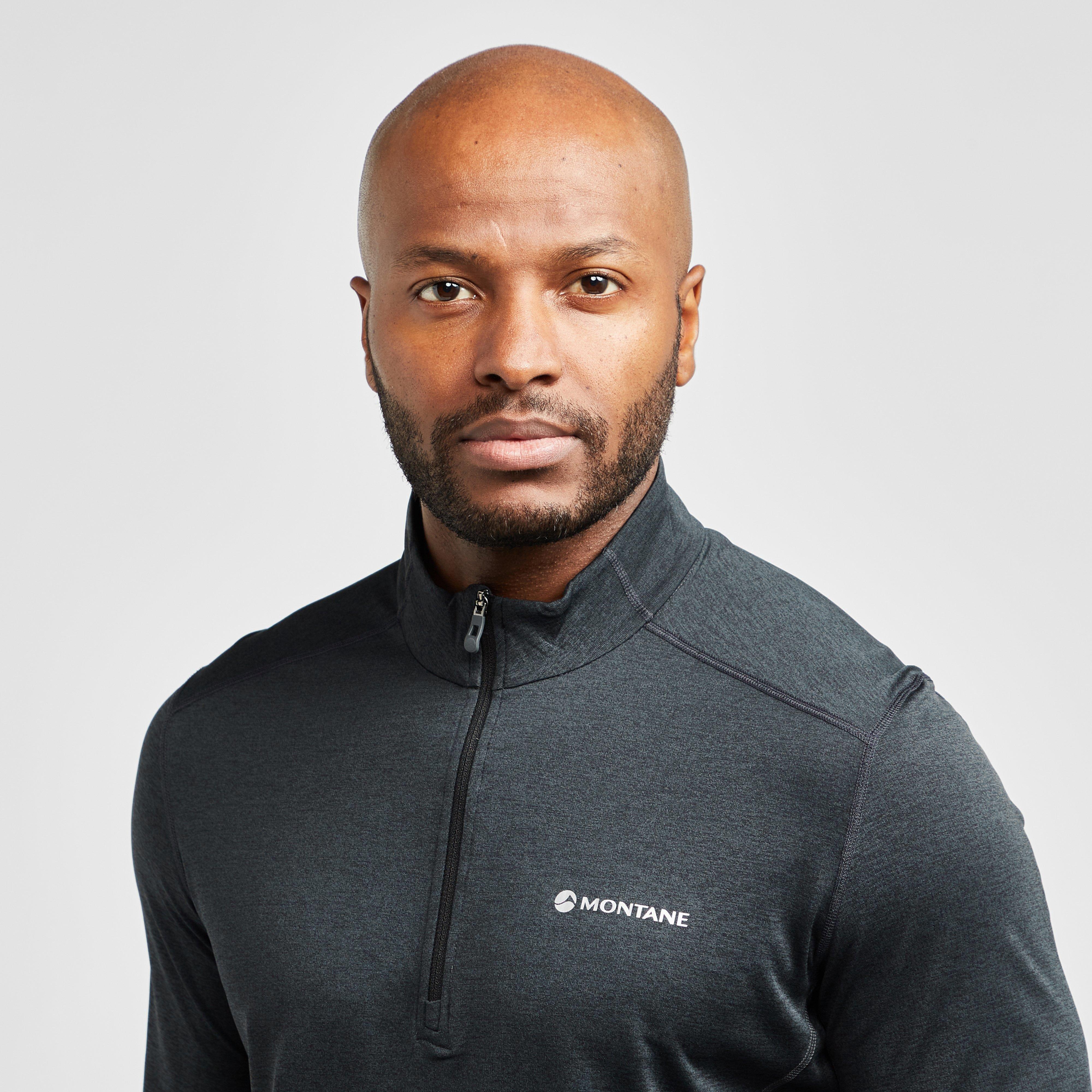 Men’s Dart Zip Neck Long Sleeve T-Shirt - Image 4