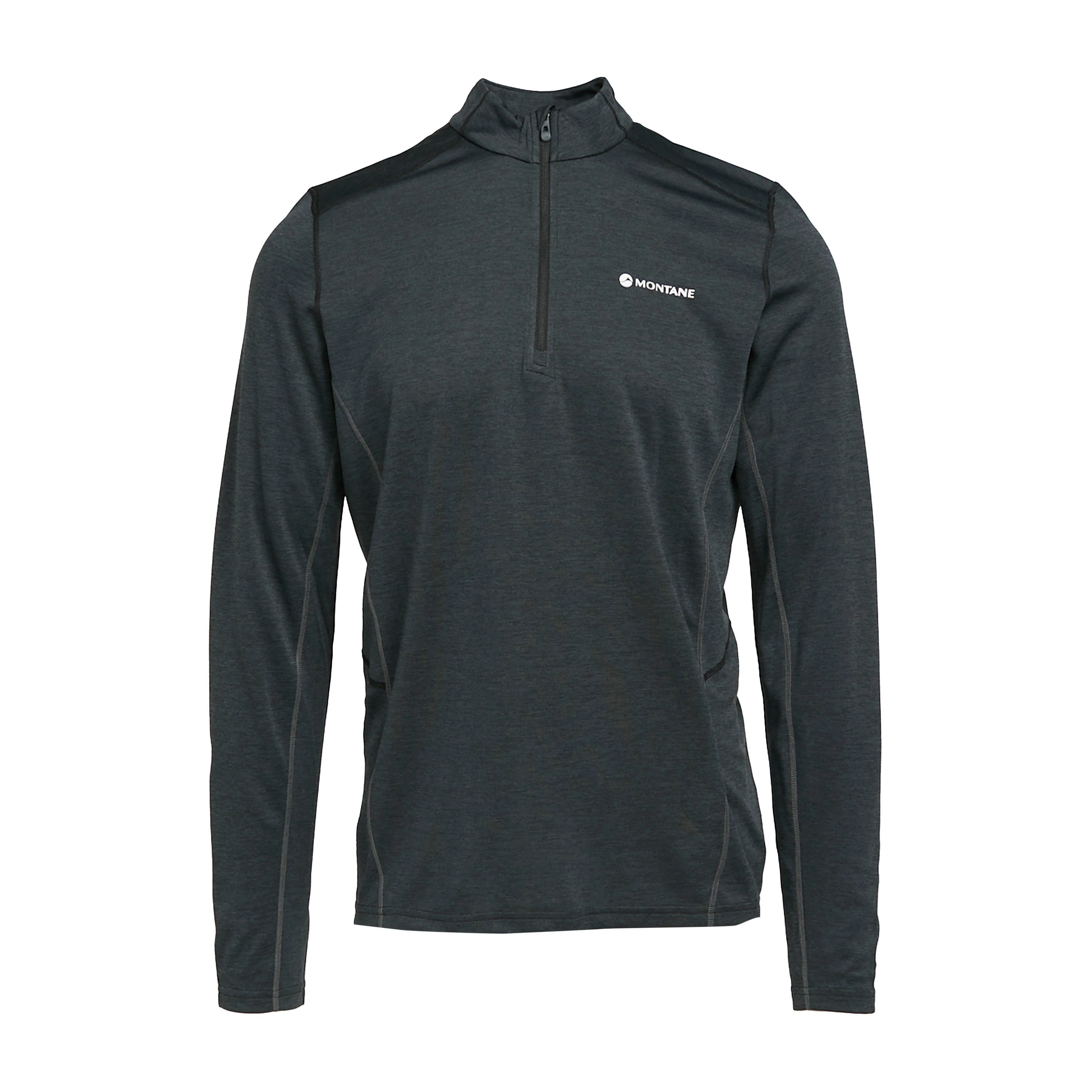 Men’s Dart Zip Neck Long Sleeve T-Shirt - Image 6