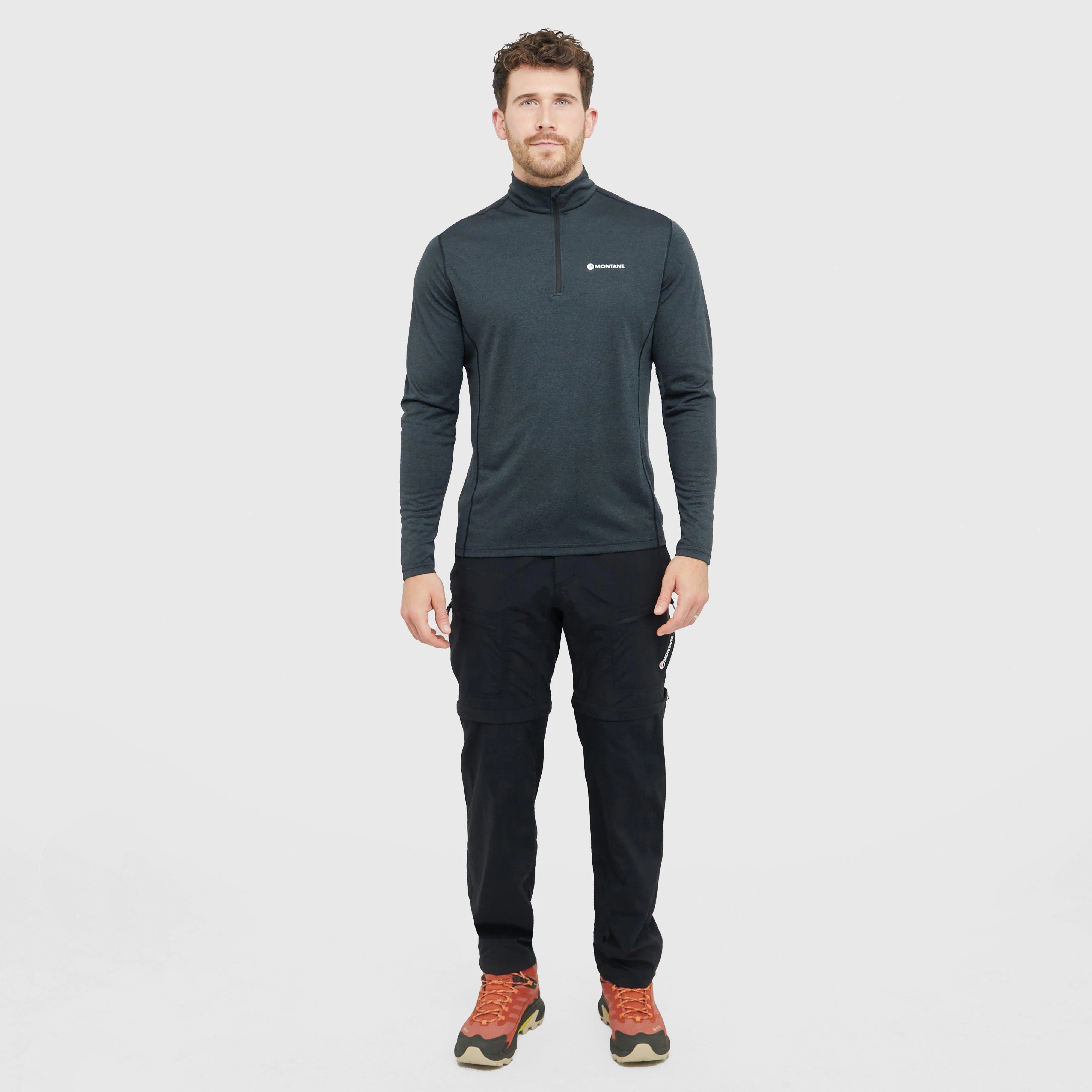 Men’s Dart Zip Neck T-Shirt - Image 3