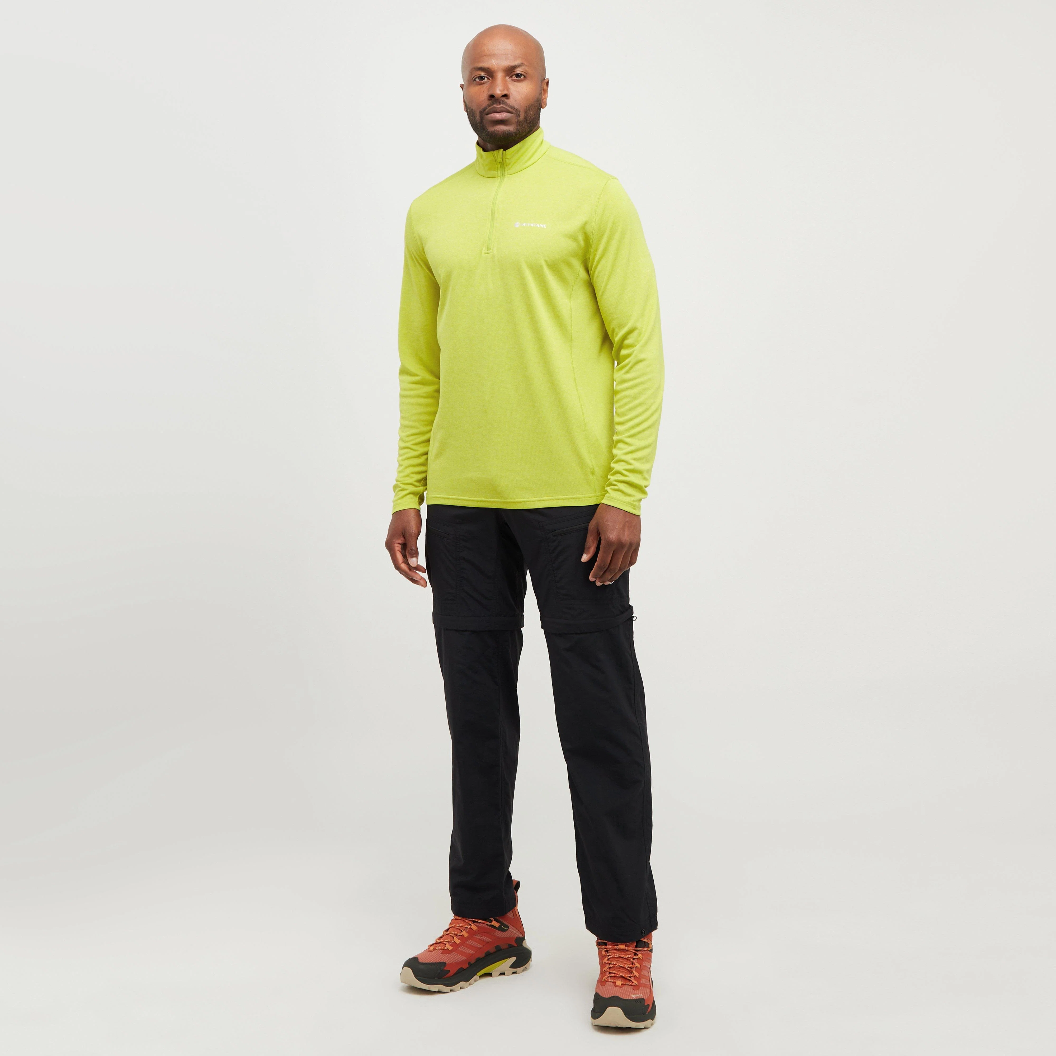 Men’s Dart Zip Neck T-Shirt - Image 3