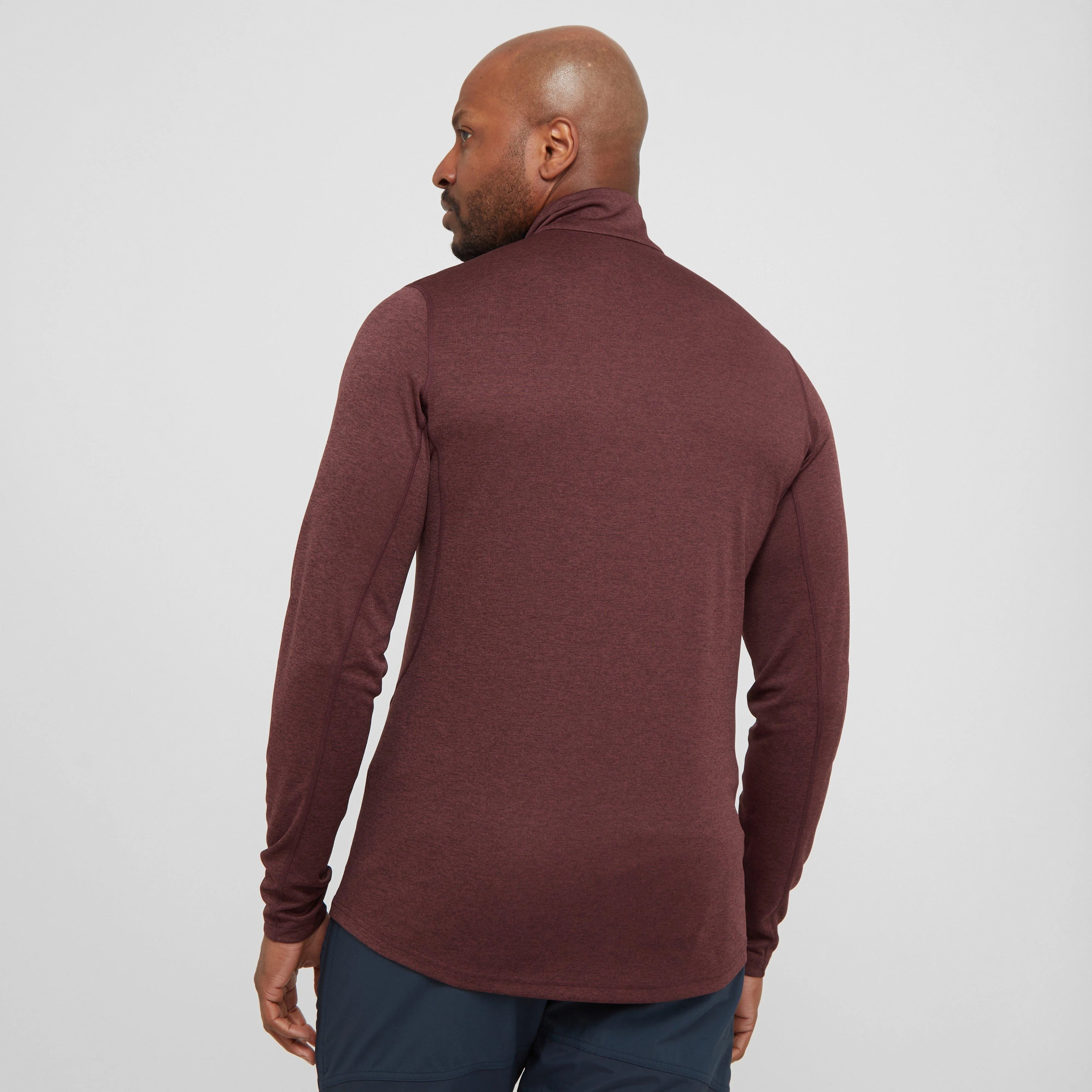 Men’s Dart Zip Neck T-Shirt - Image 2