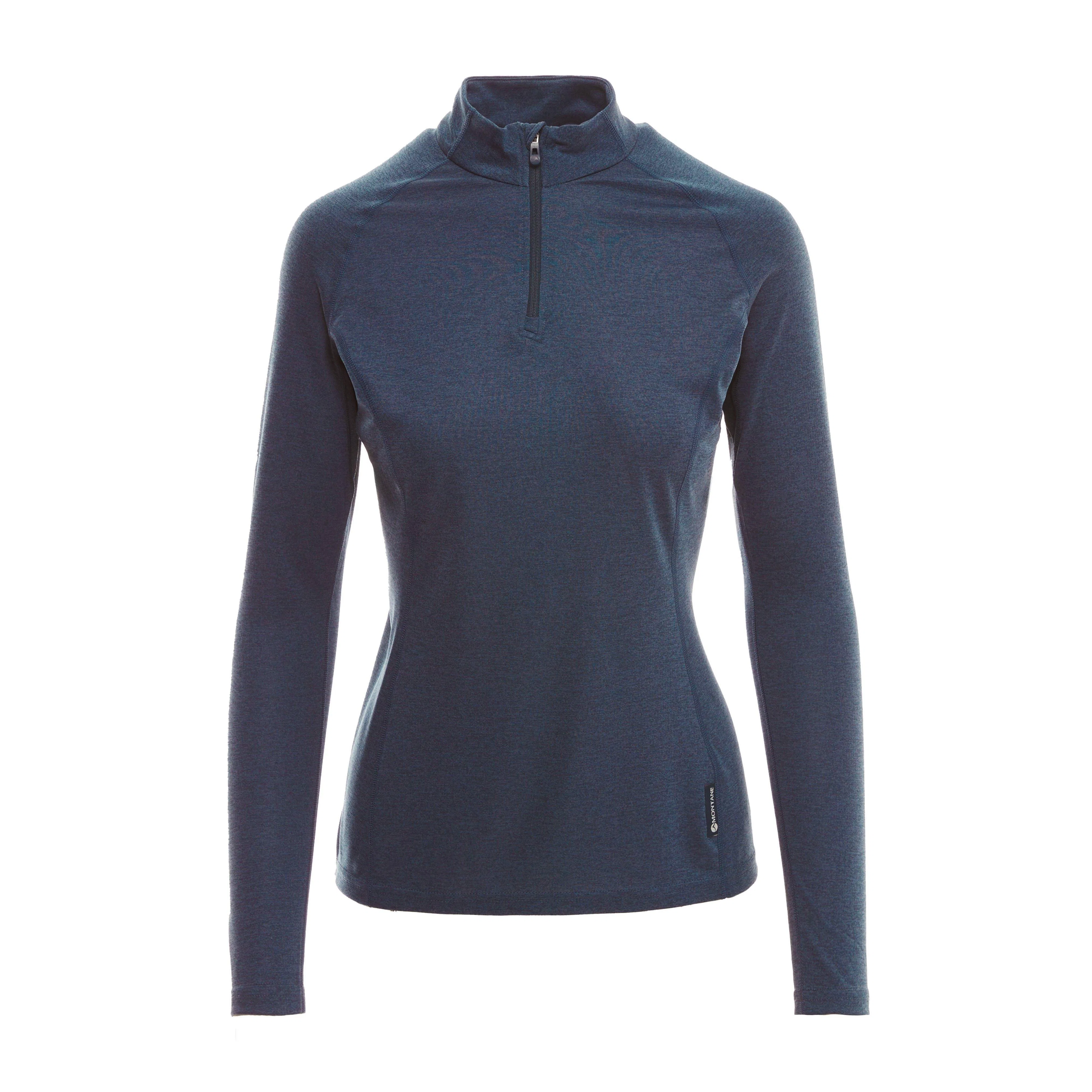 Women’s Dart Long Sleeve Zip Neck Top - Image 7