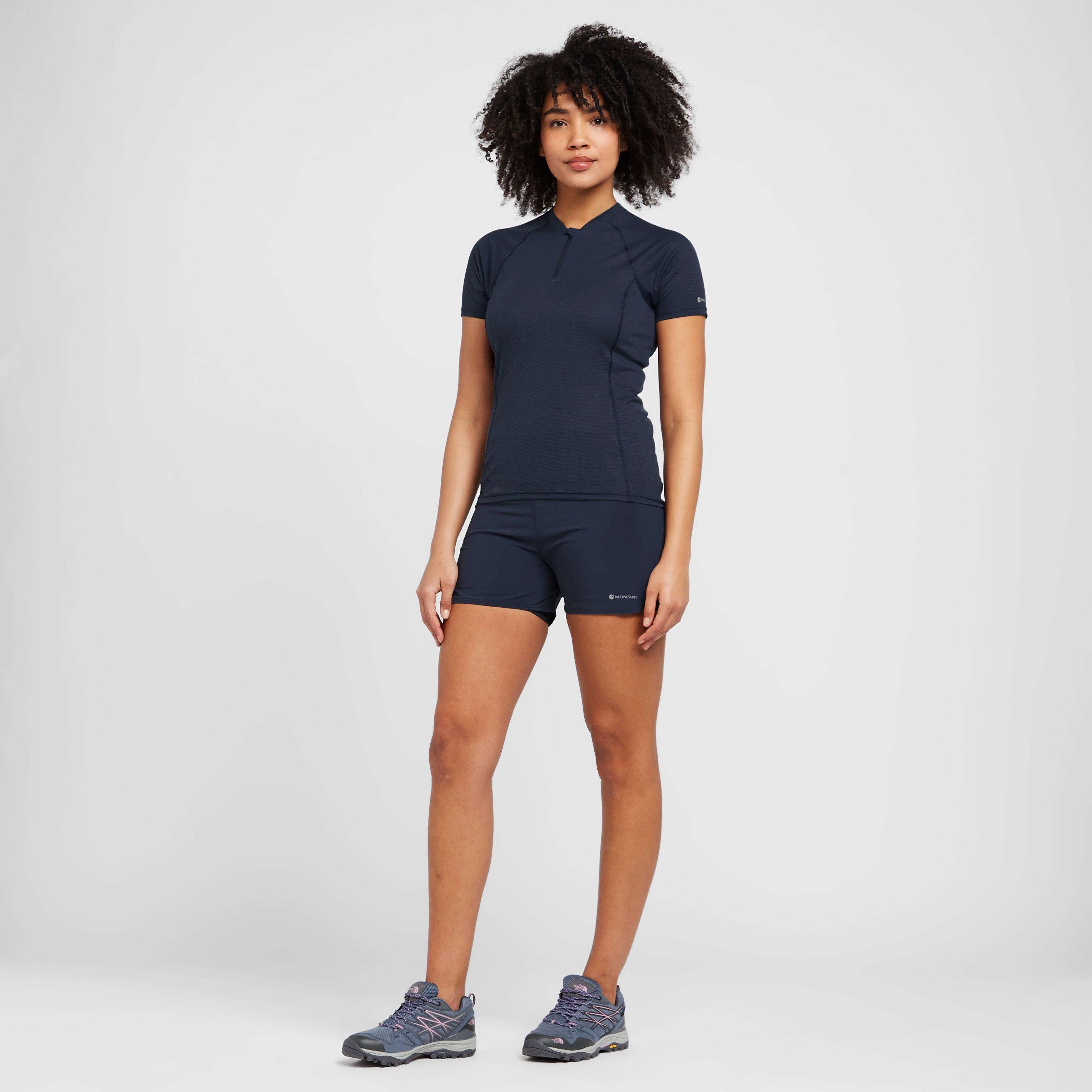 Women’s Dart Nano Short Sleeve Zip T-Shirt - Image 3
