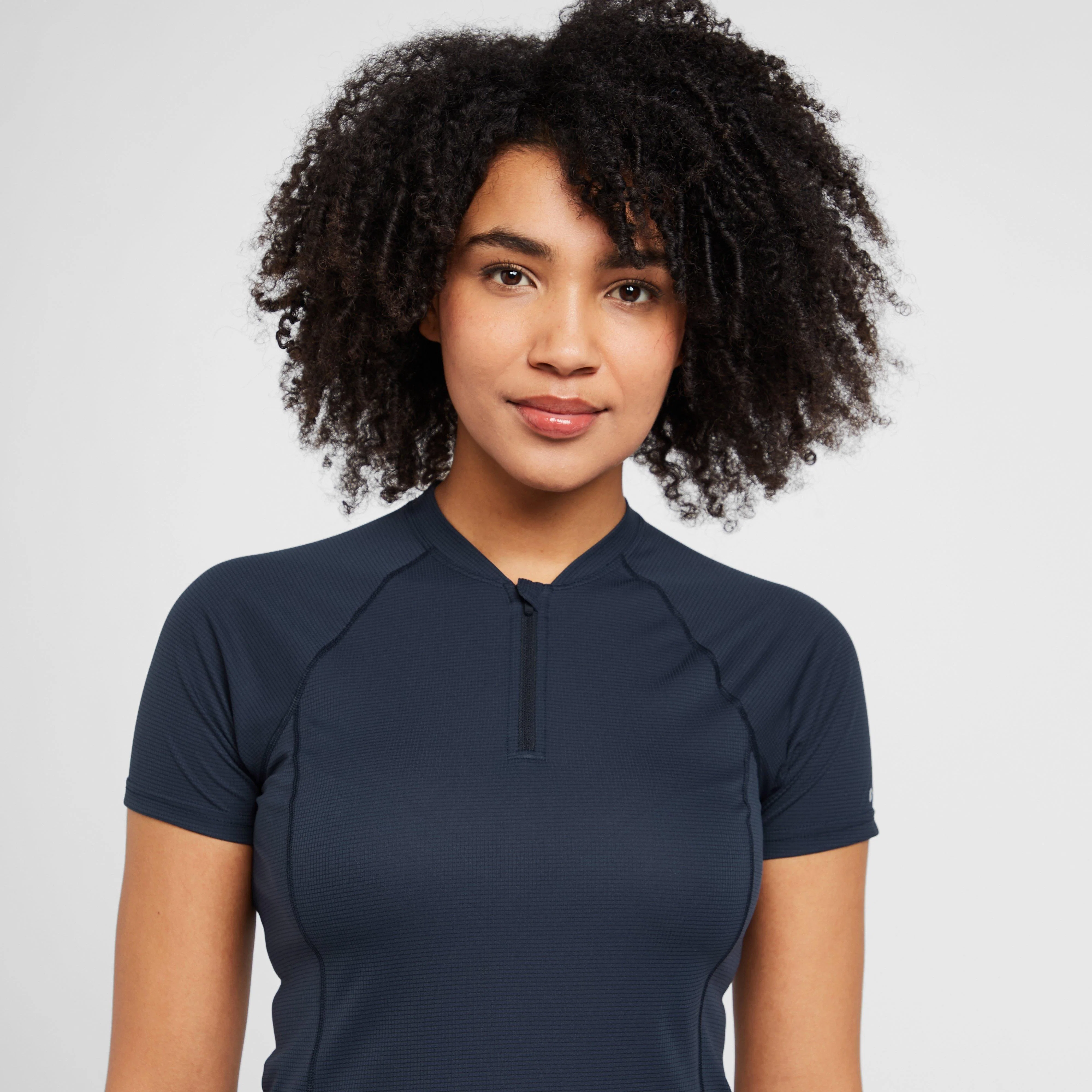 Women’s Dart Nano Short Sleeve Zip T-Shirt - Image 4