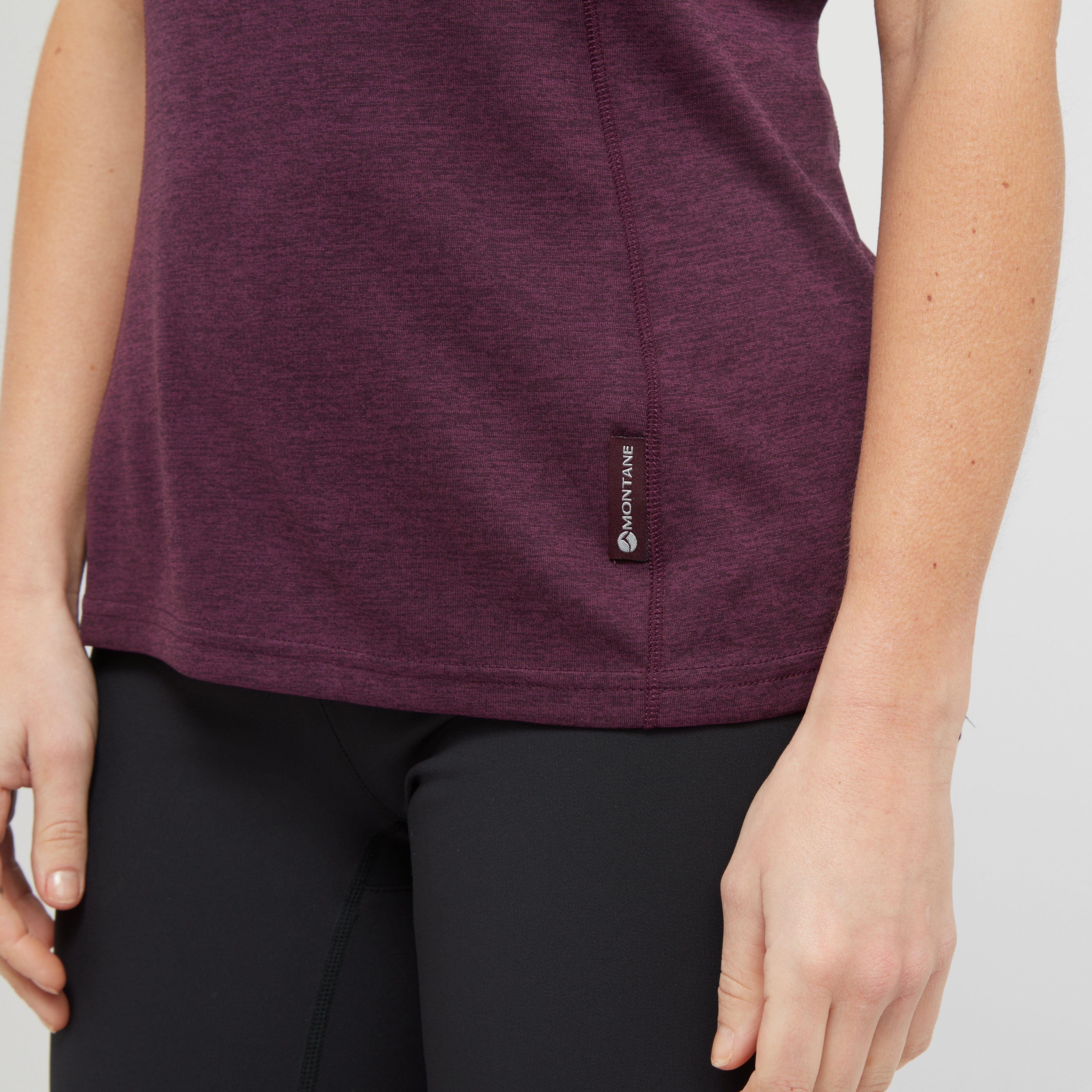 Women’s Dart Zip Neck Short Sleeve T-Shirt - Image 5