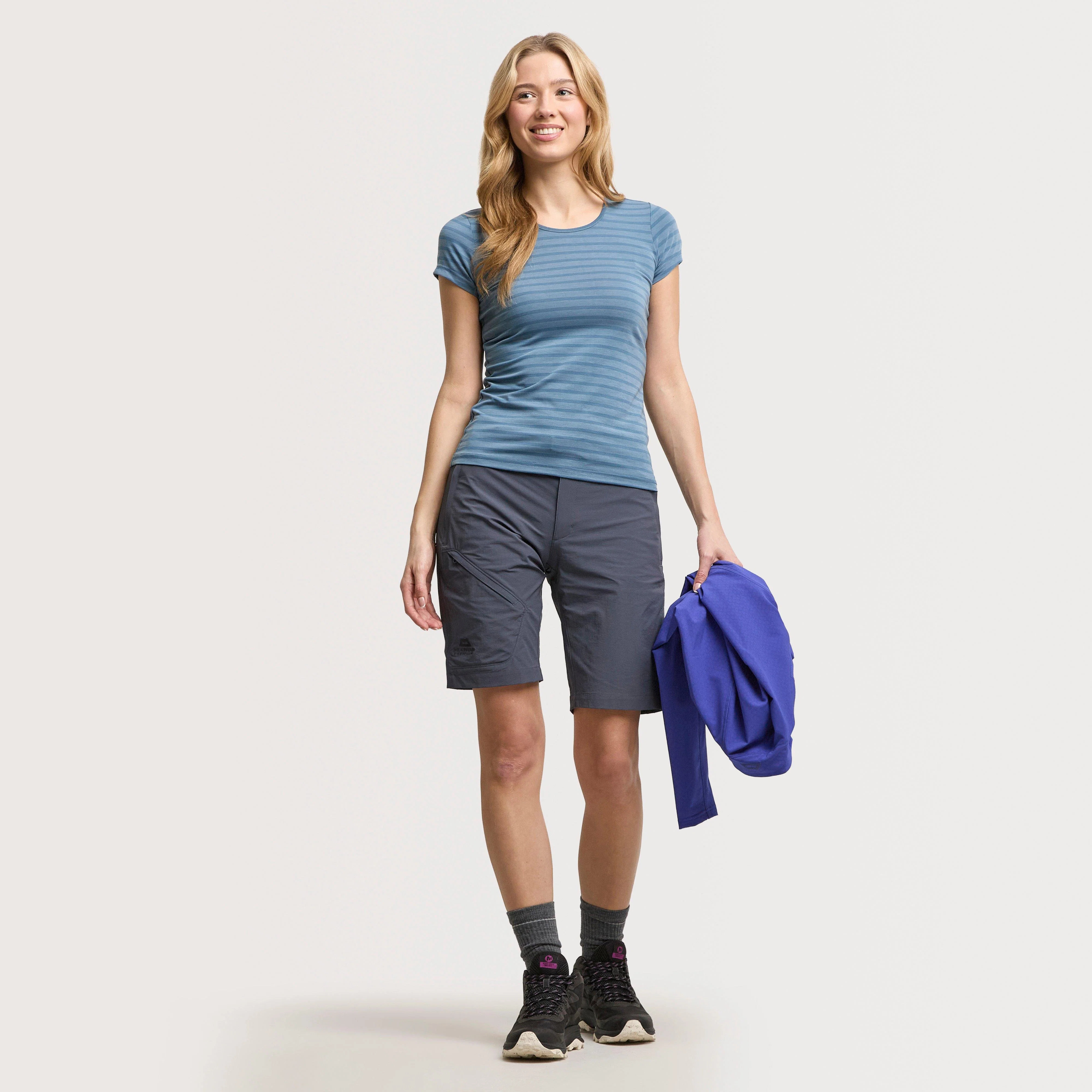 Women's Groundup Stripe Tee - Image 3