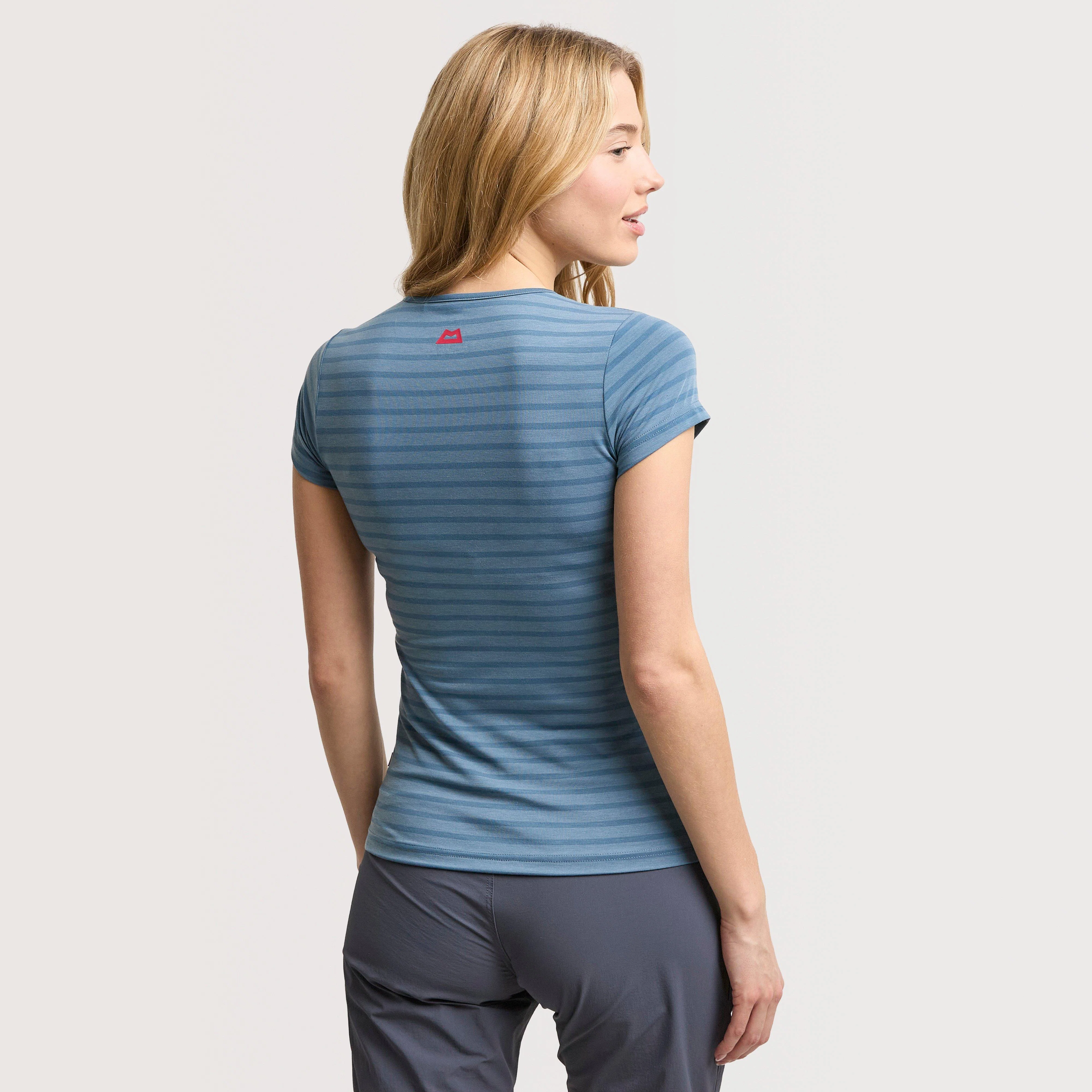 Women's Groundup Stripe Tee - Image 4