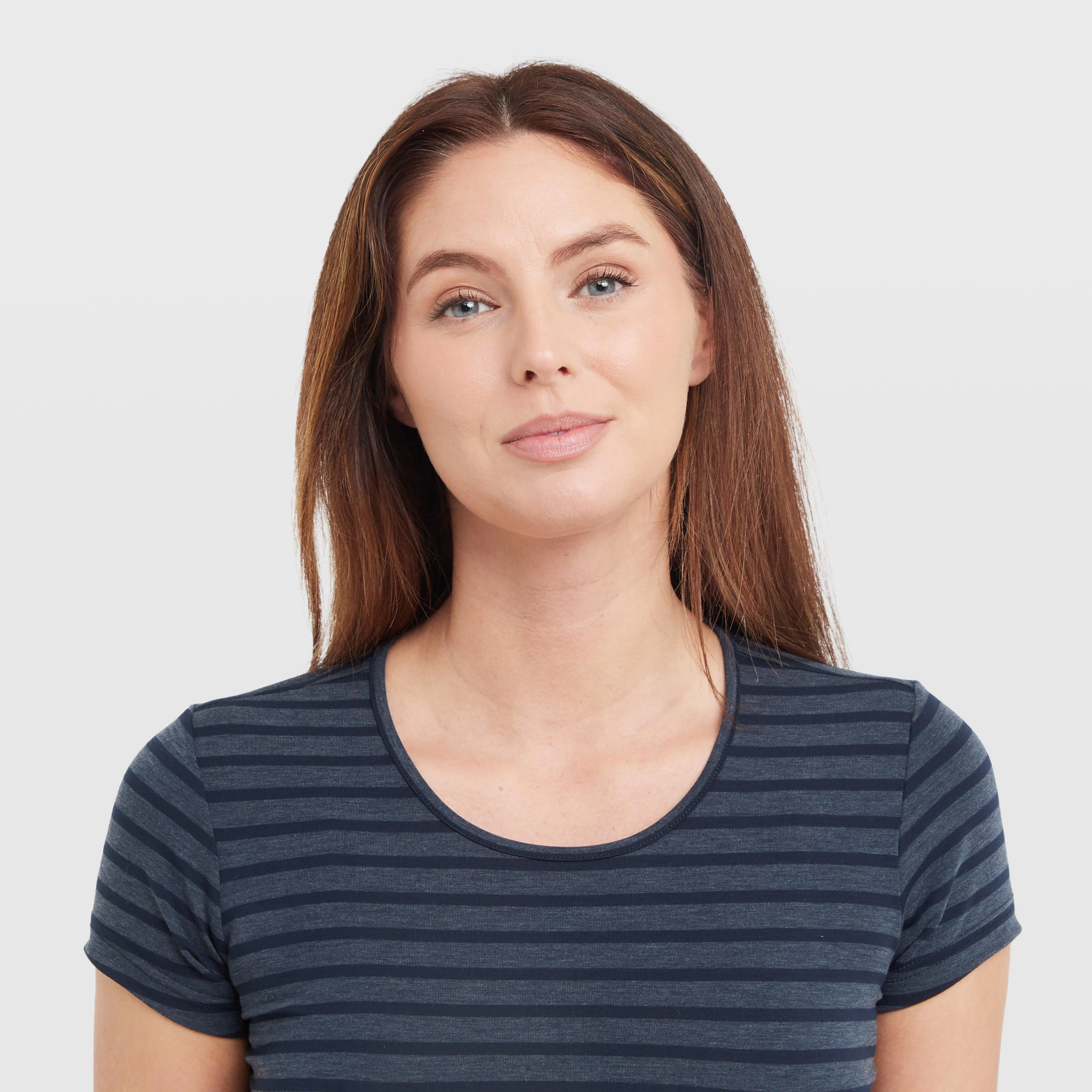 Women's Groundup Stripe Tee - Image 5