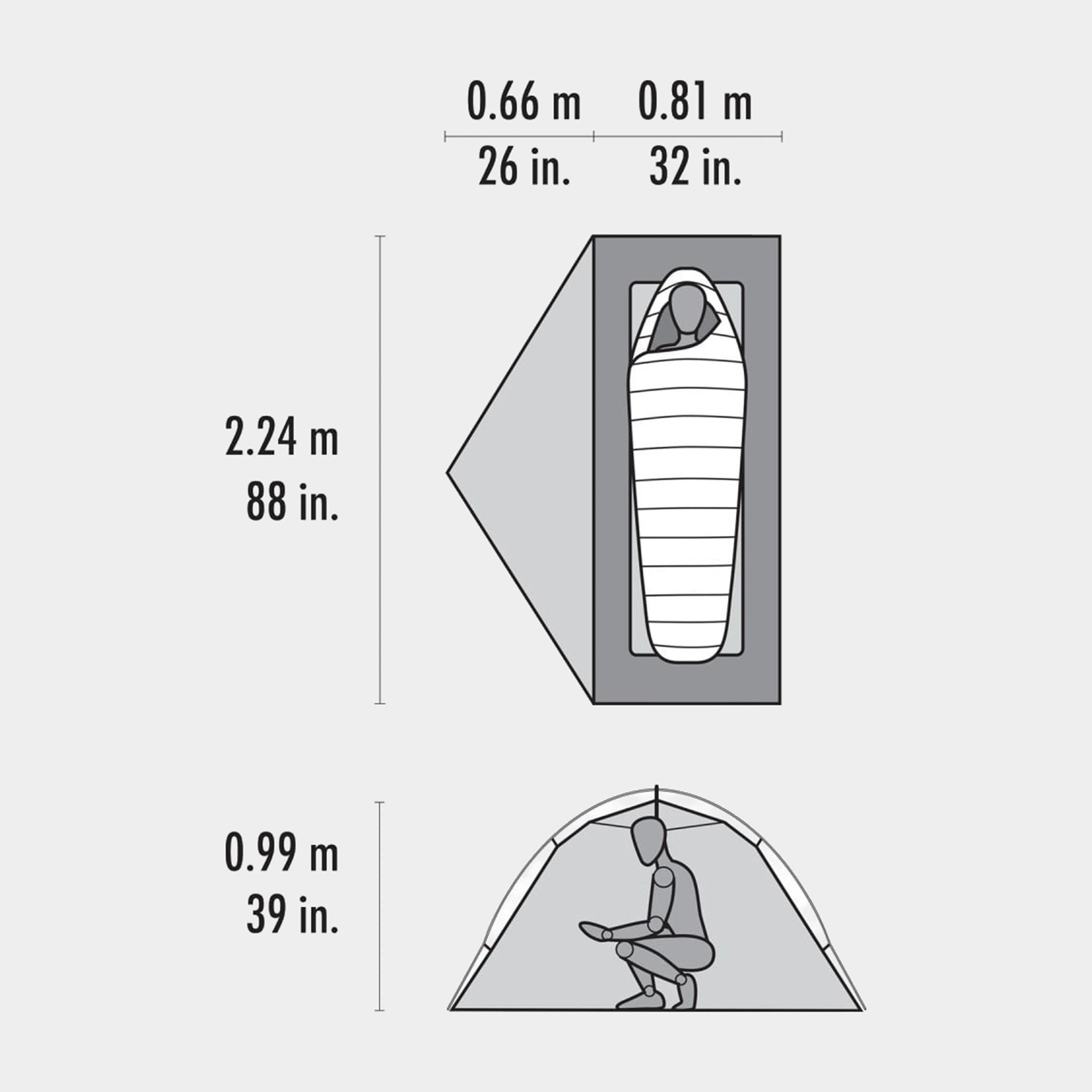 Hubba Hubba LT 1 Person Tent - Image 2