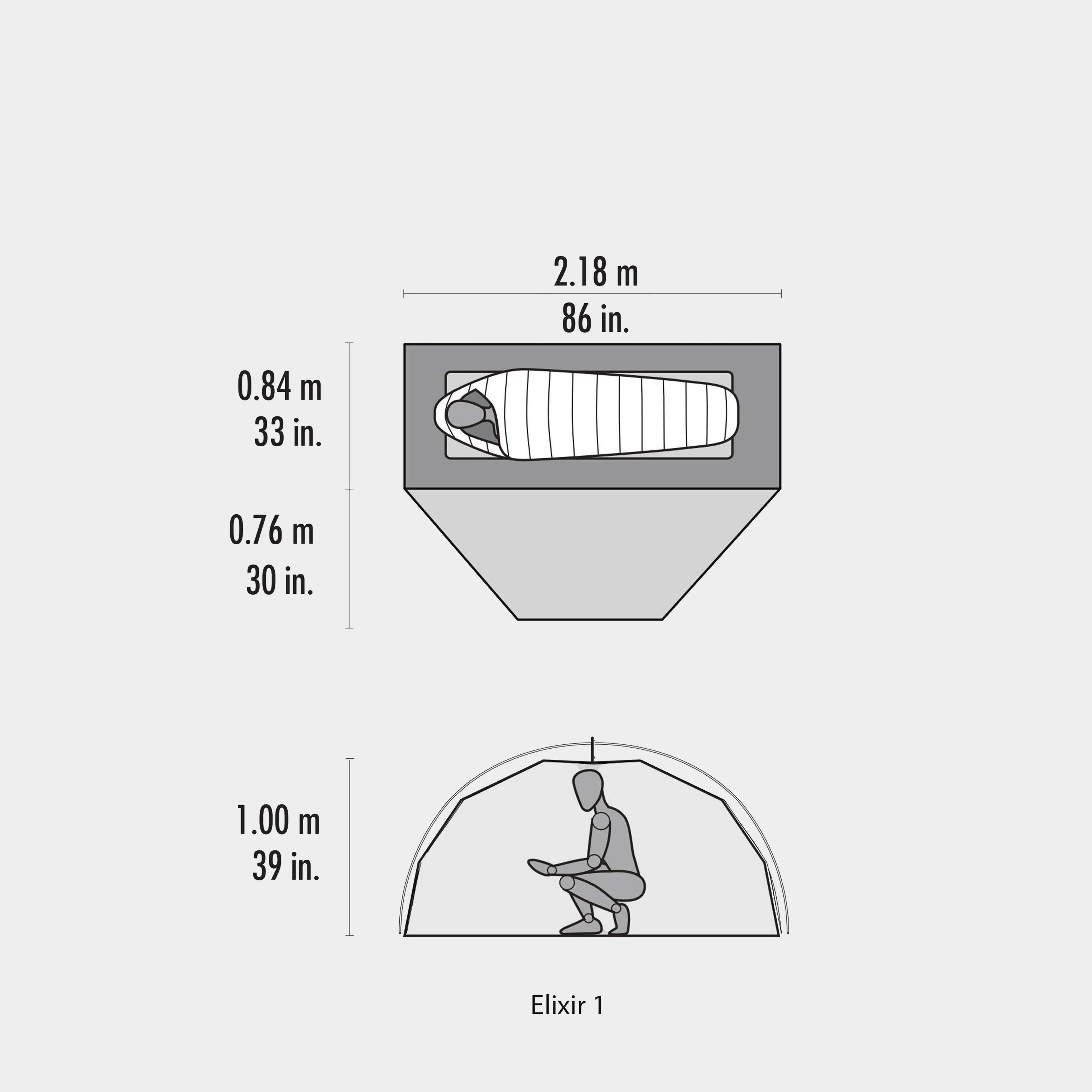 Refurbished Elixir™ 1 Backpacking Tent - Image 2