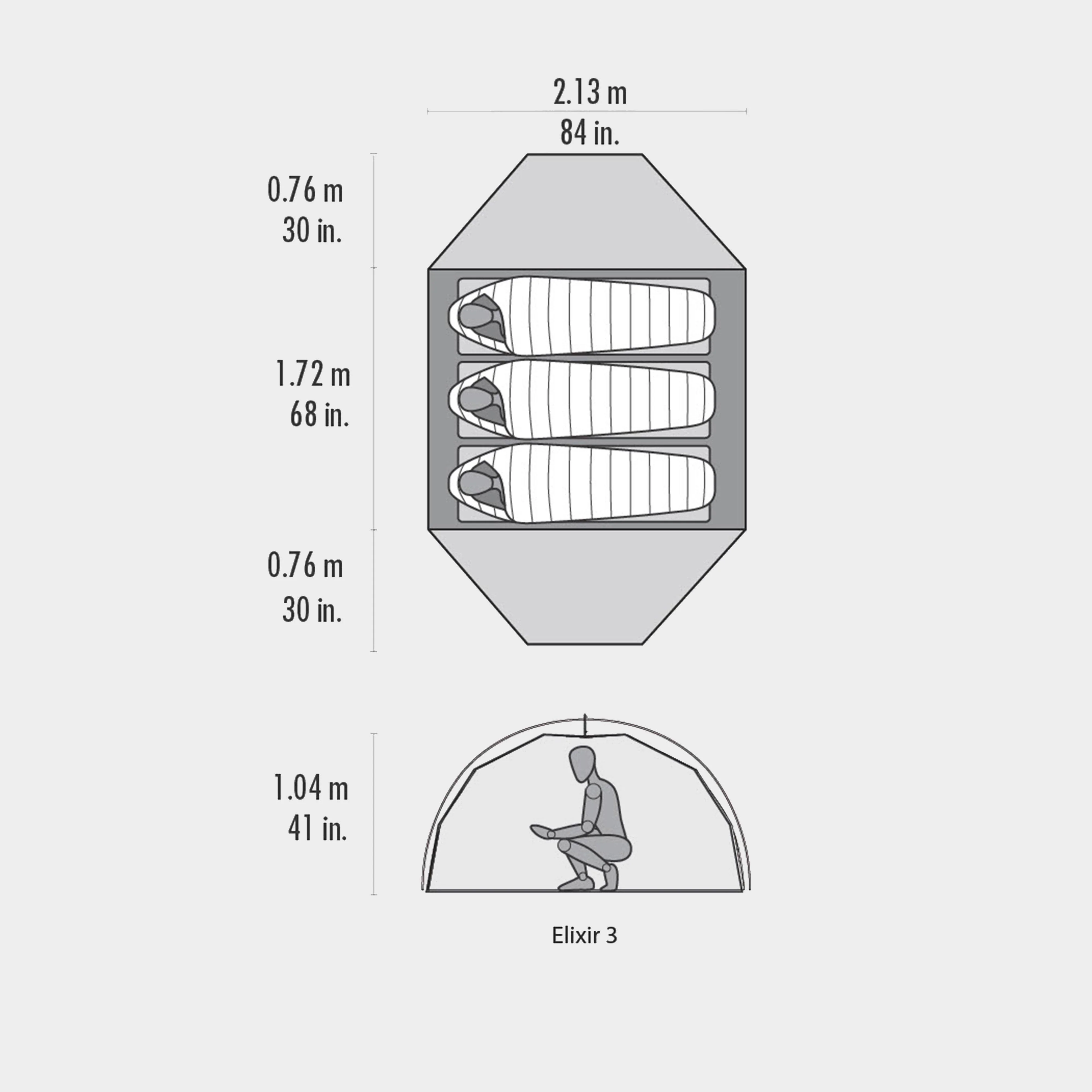 Refurbished Elixir 3 Tent - Image 2