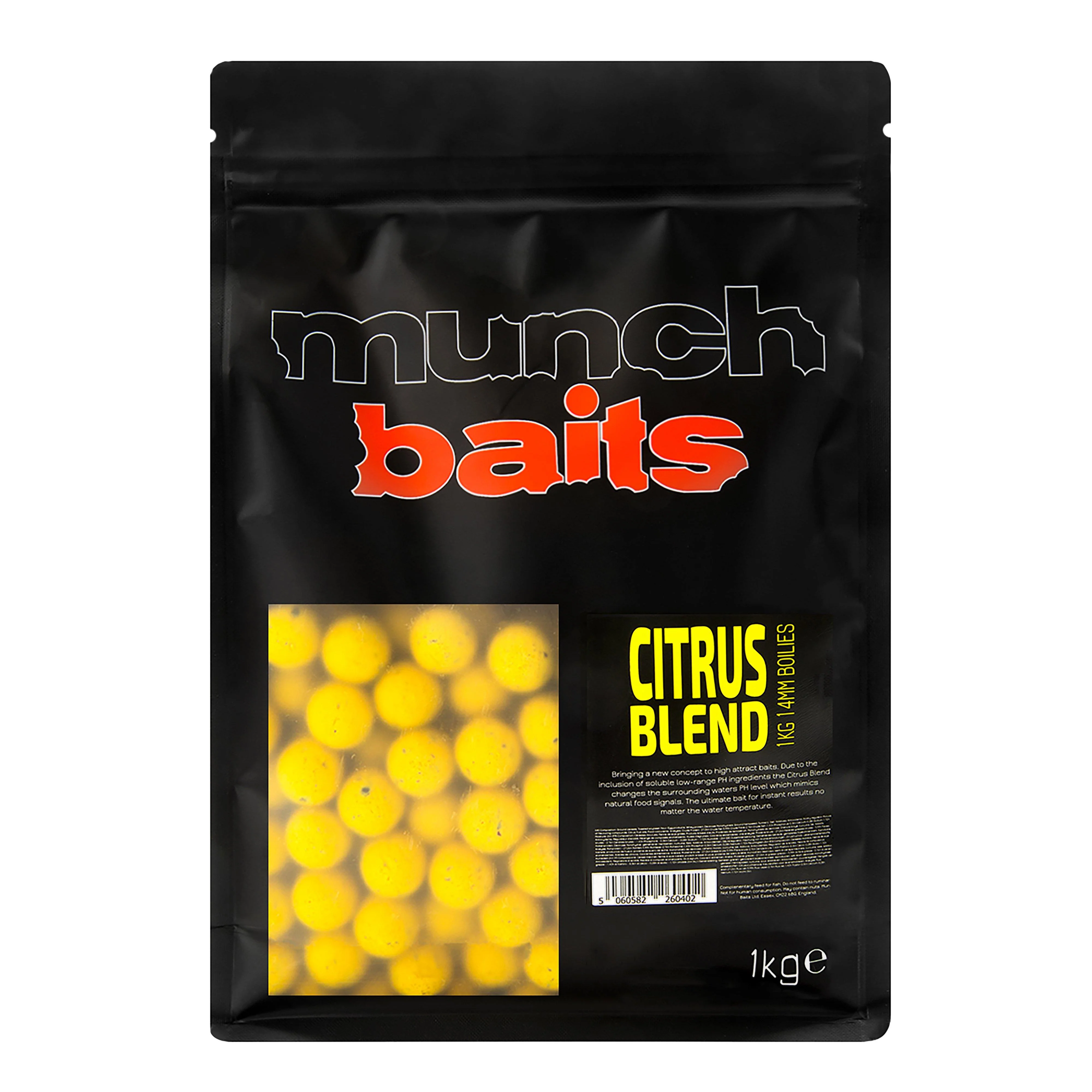 Baits Citrus Blend Boilies 14mm 1kg - Image 3