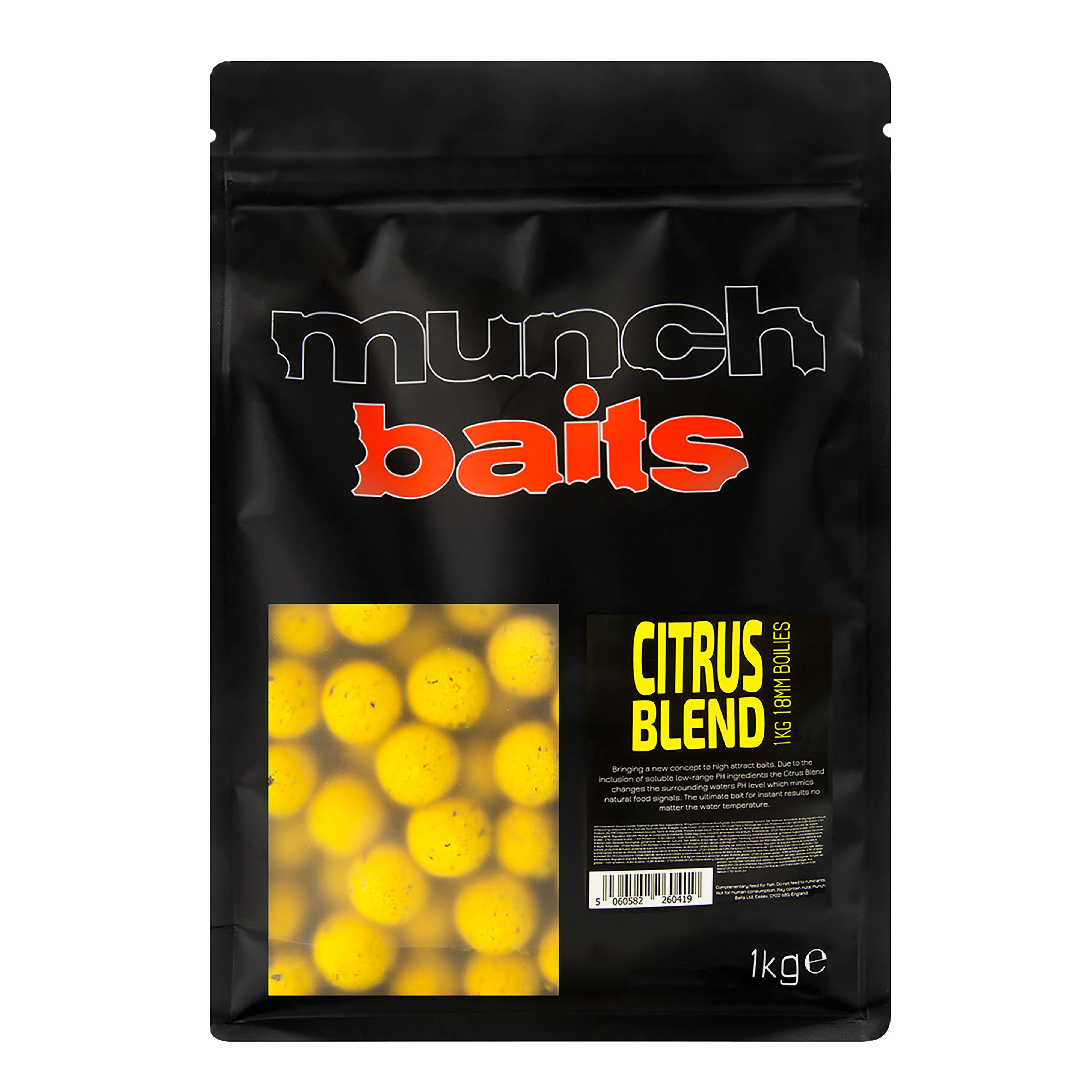 Baits Citrus Blend Boilies 18mm 1kg - Image 3