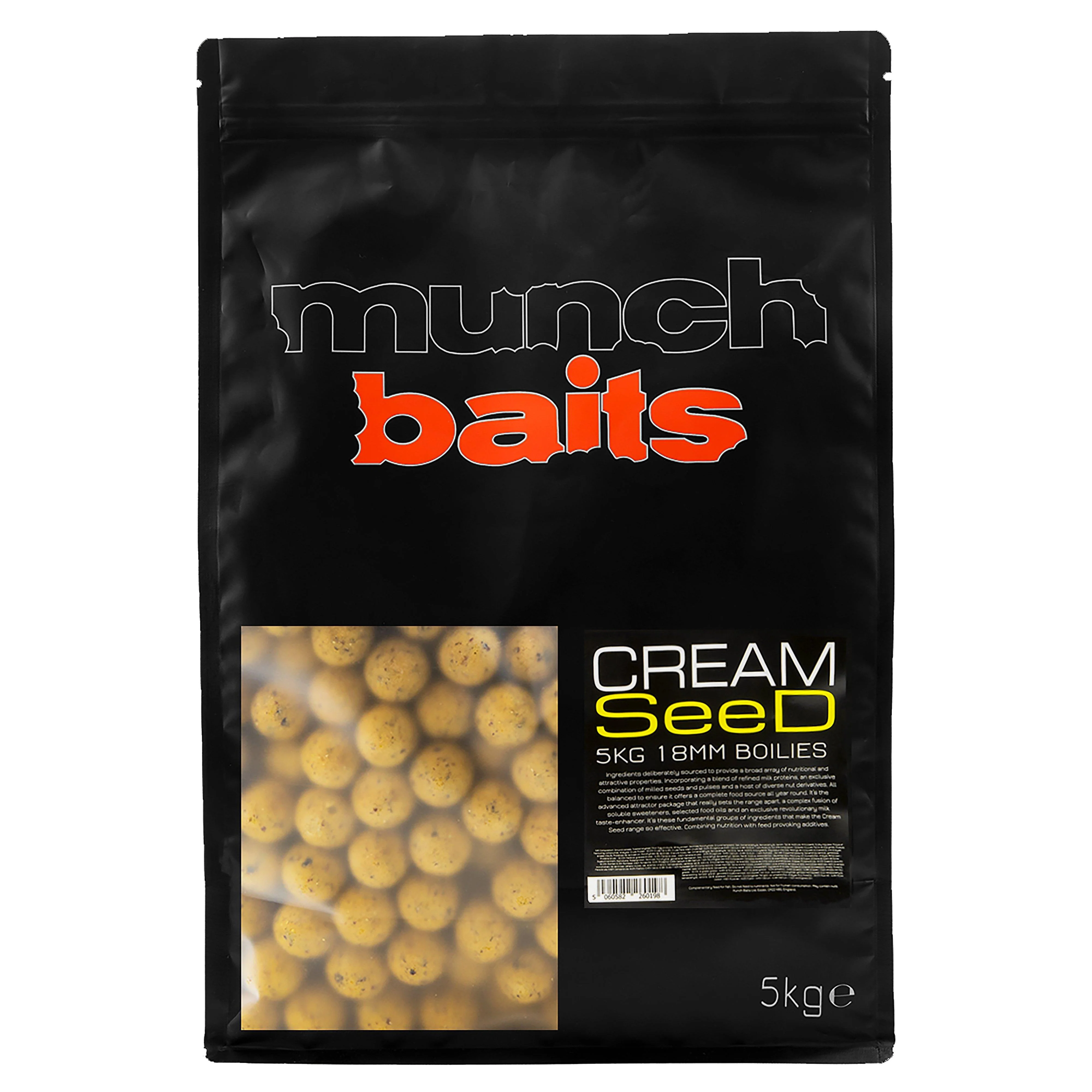Baits Cream Seed Boilies 18mm 5kg - Image 3