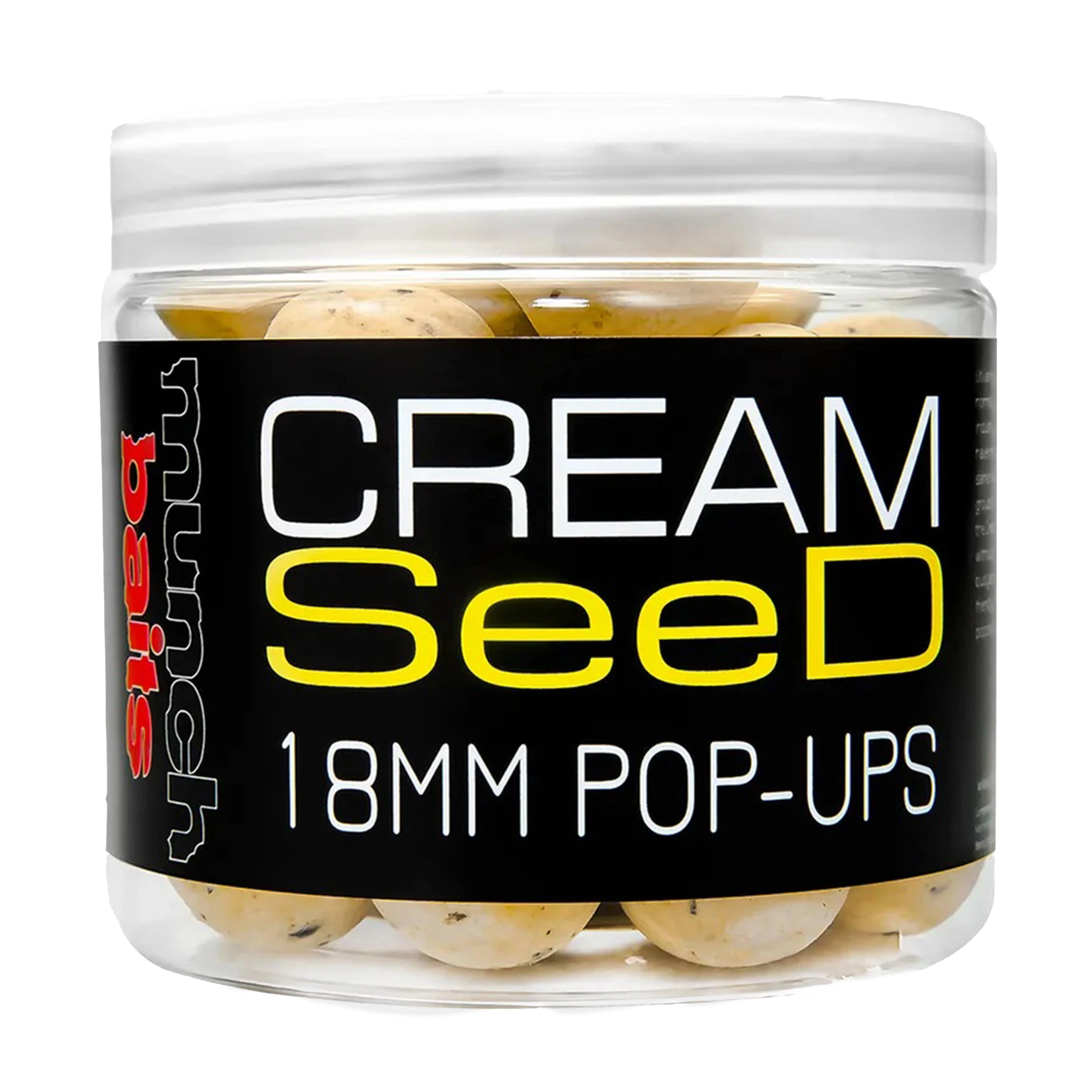Baits Cream Seed Pop Ups 18mm - Image 2
