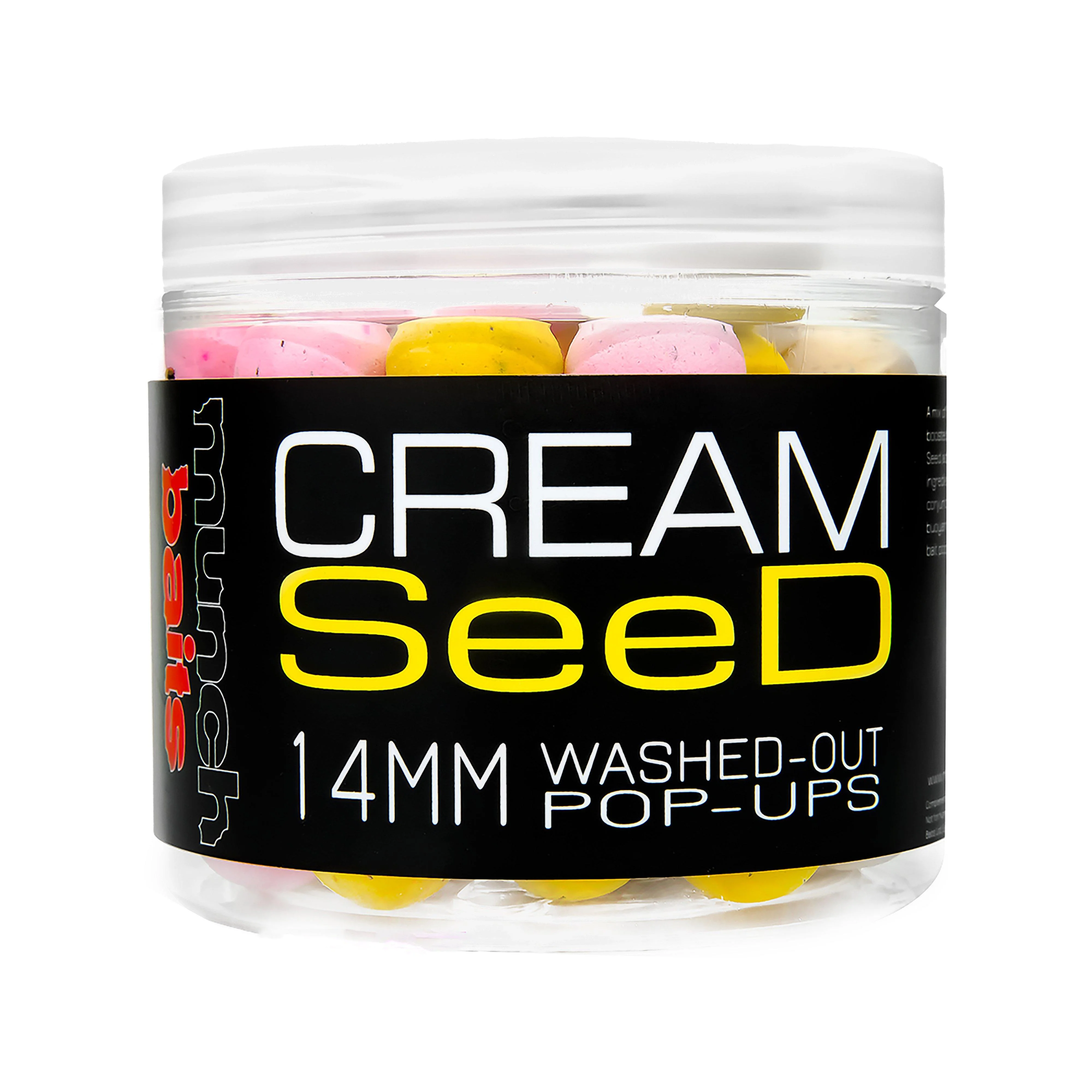 Baits Cream Seed Washed Out Pop Ups 14mm - Image 2