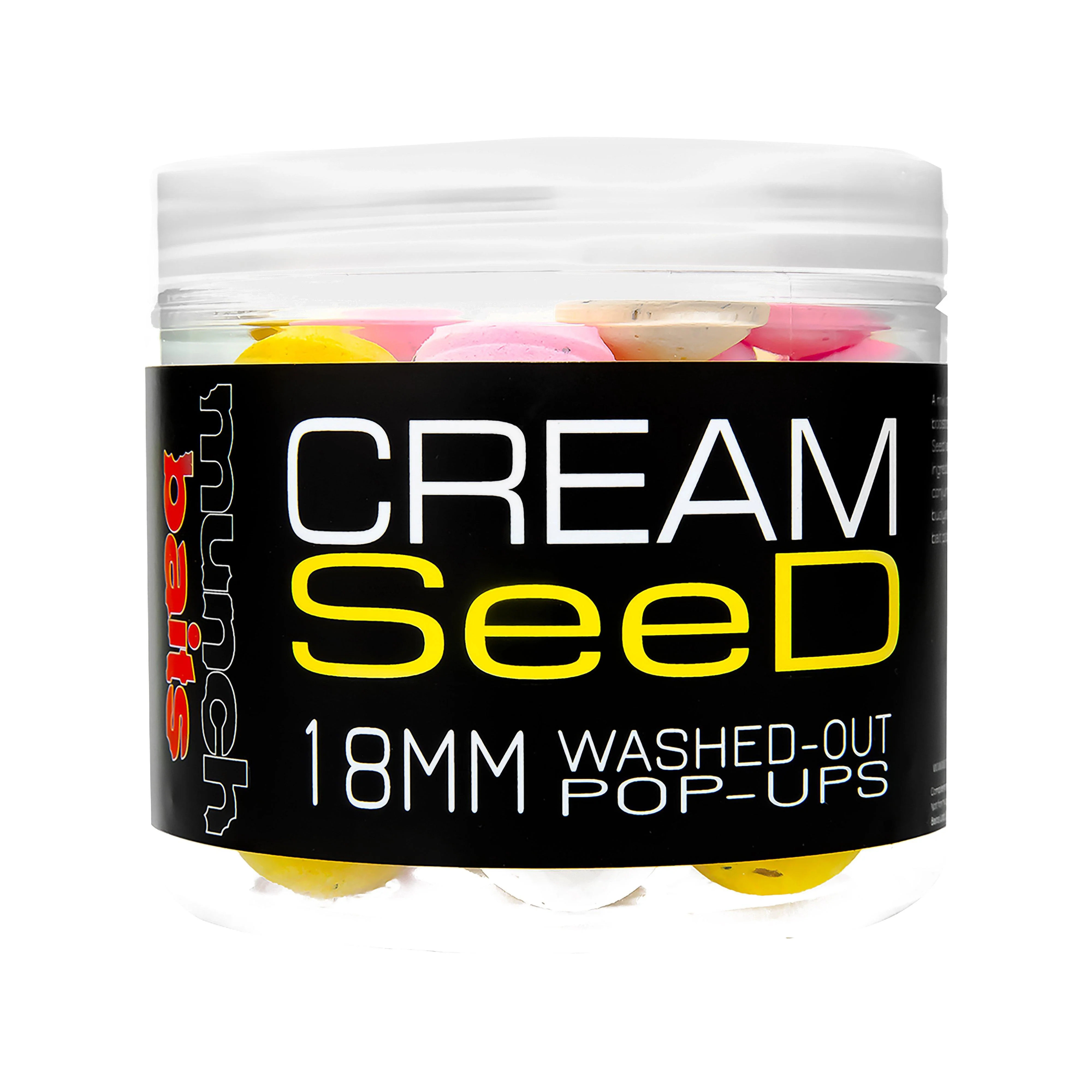 Baits Cream Seed Washed Out Pop Ups 18mm - Image 2