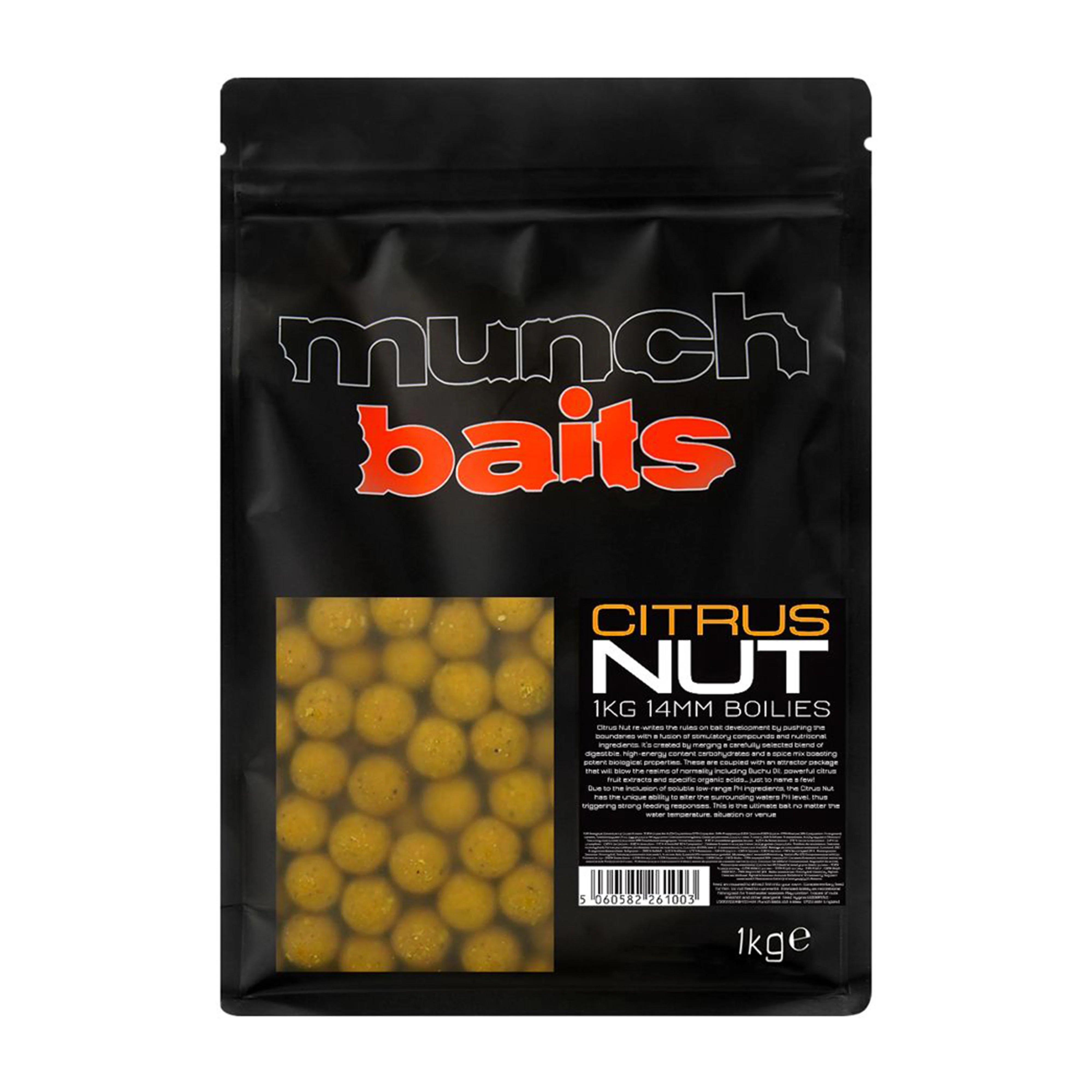Citrus Nut Boilies (14mm) 1Kg - Image 2