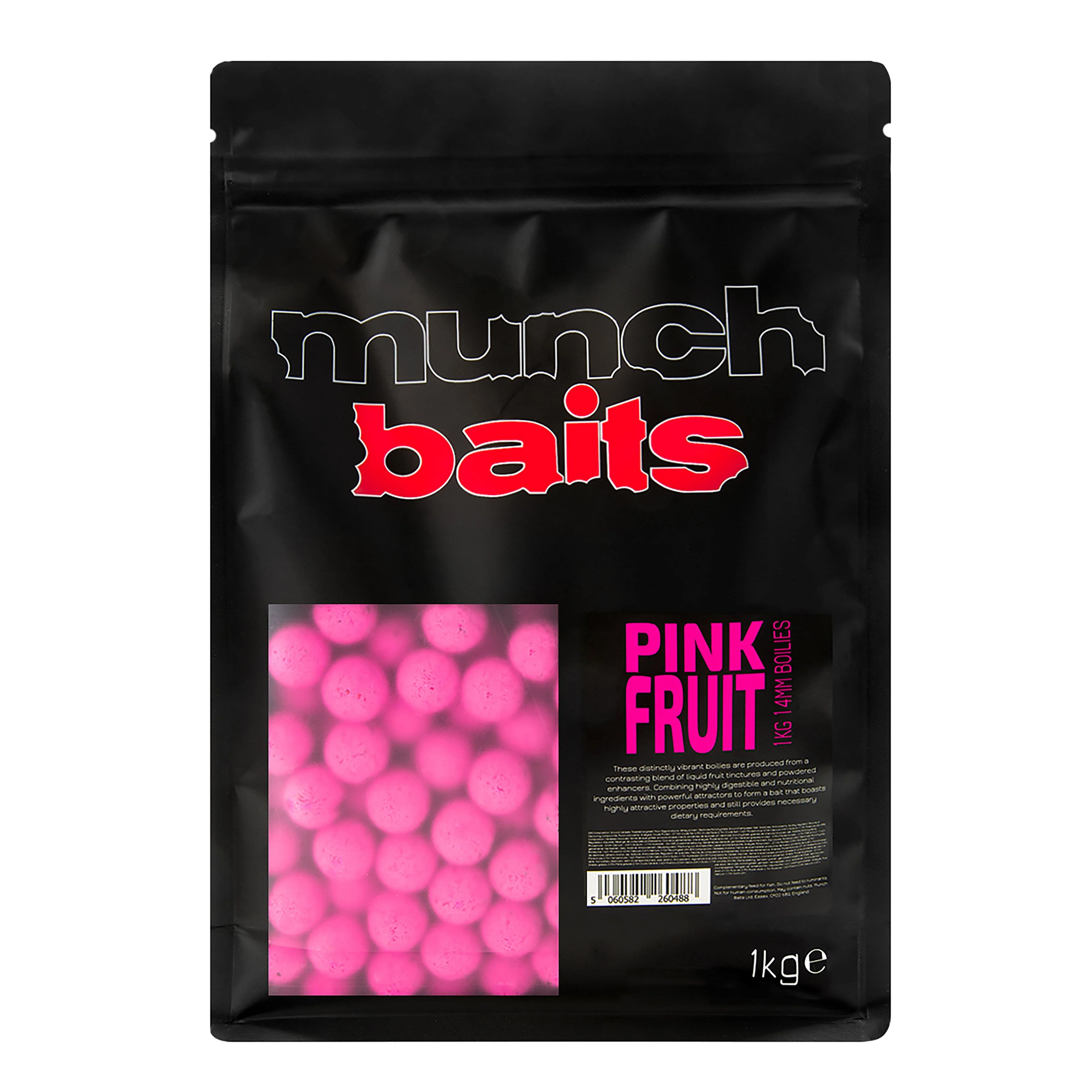 Munch Baits Pink Fruit Boilies 18mm 5kg - Image 3