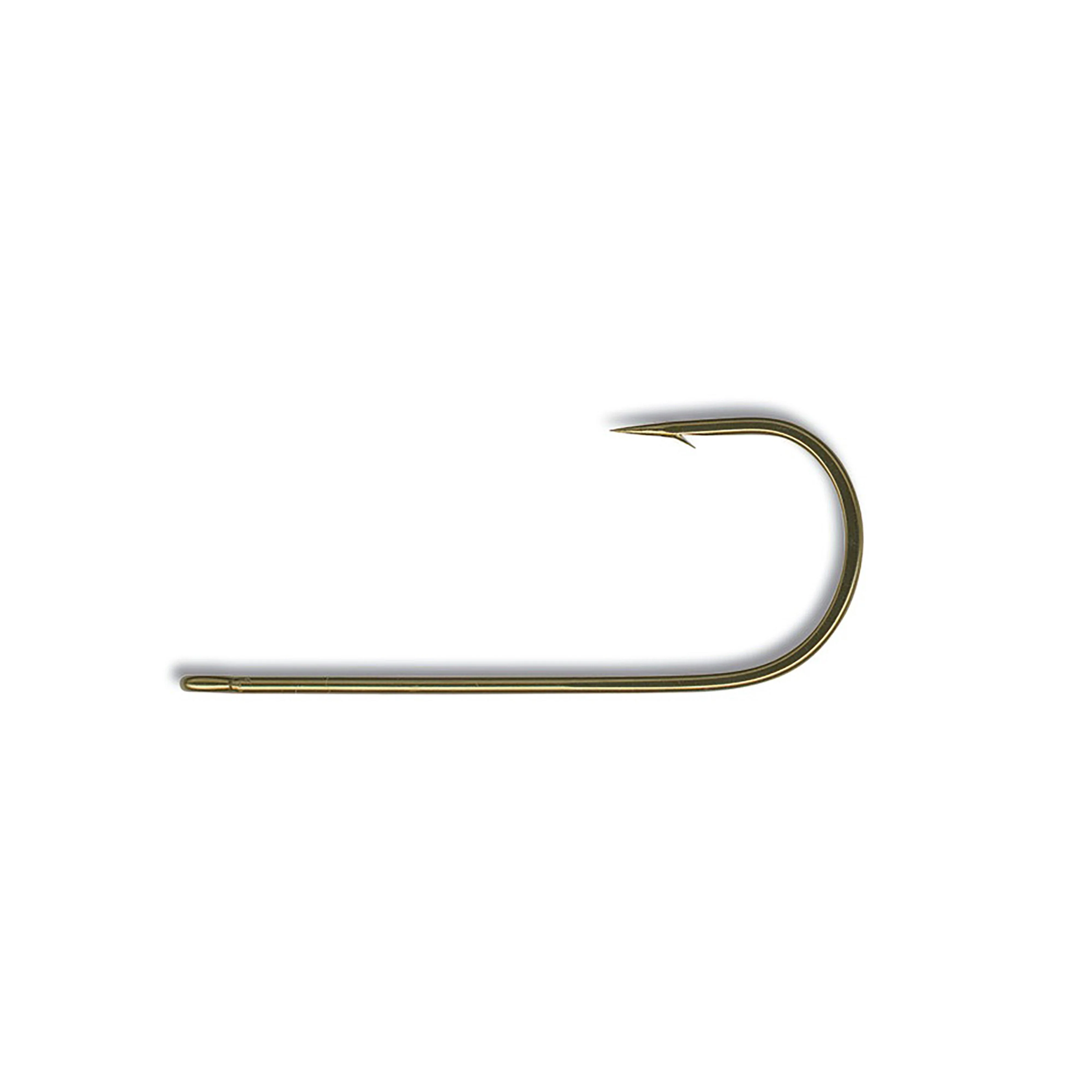 Long Shank Worm Hook (Size 1/0) - Image 2