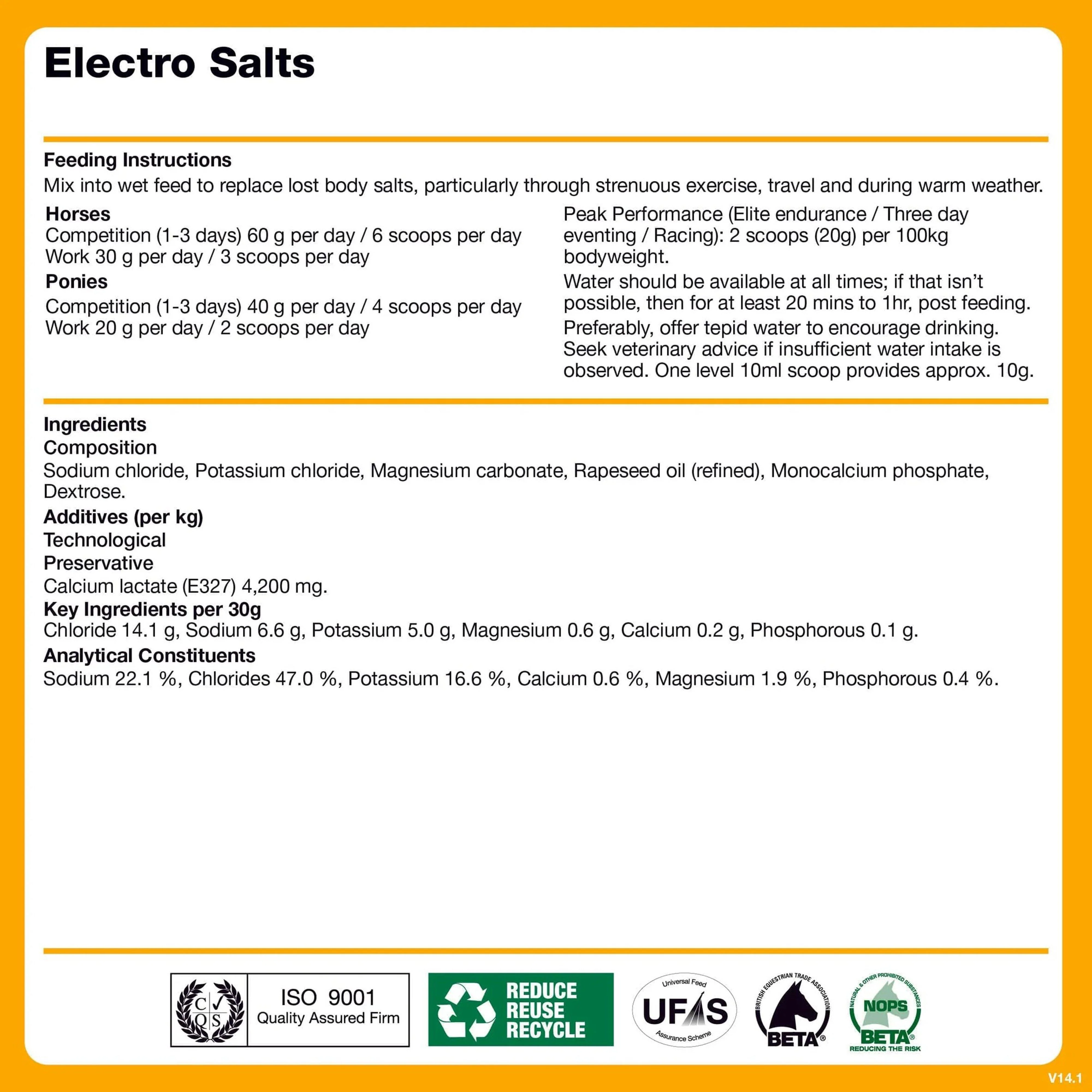 Electro Salts 4kg - Image 2