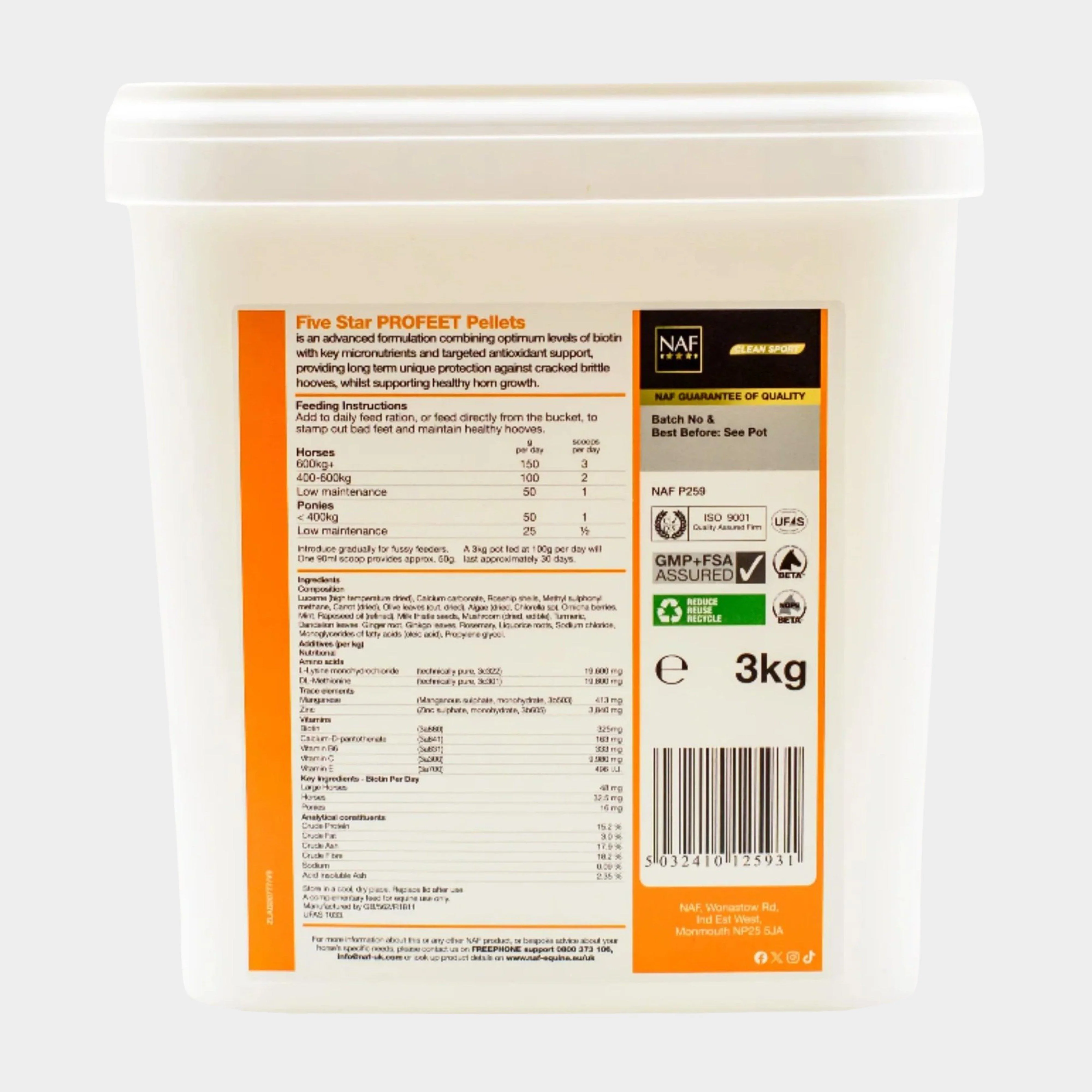 PROFEET Pellets 3kg - Image 2