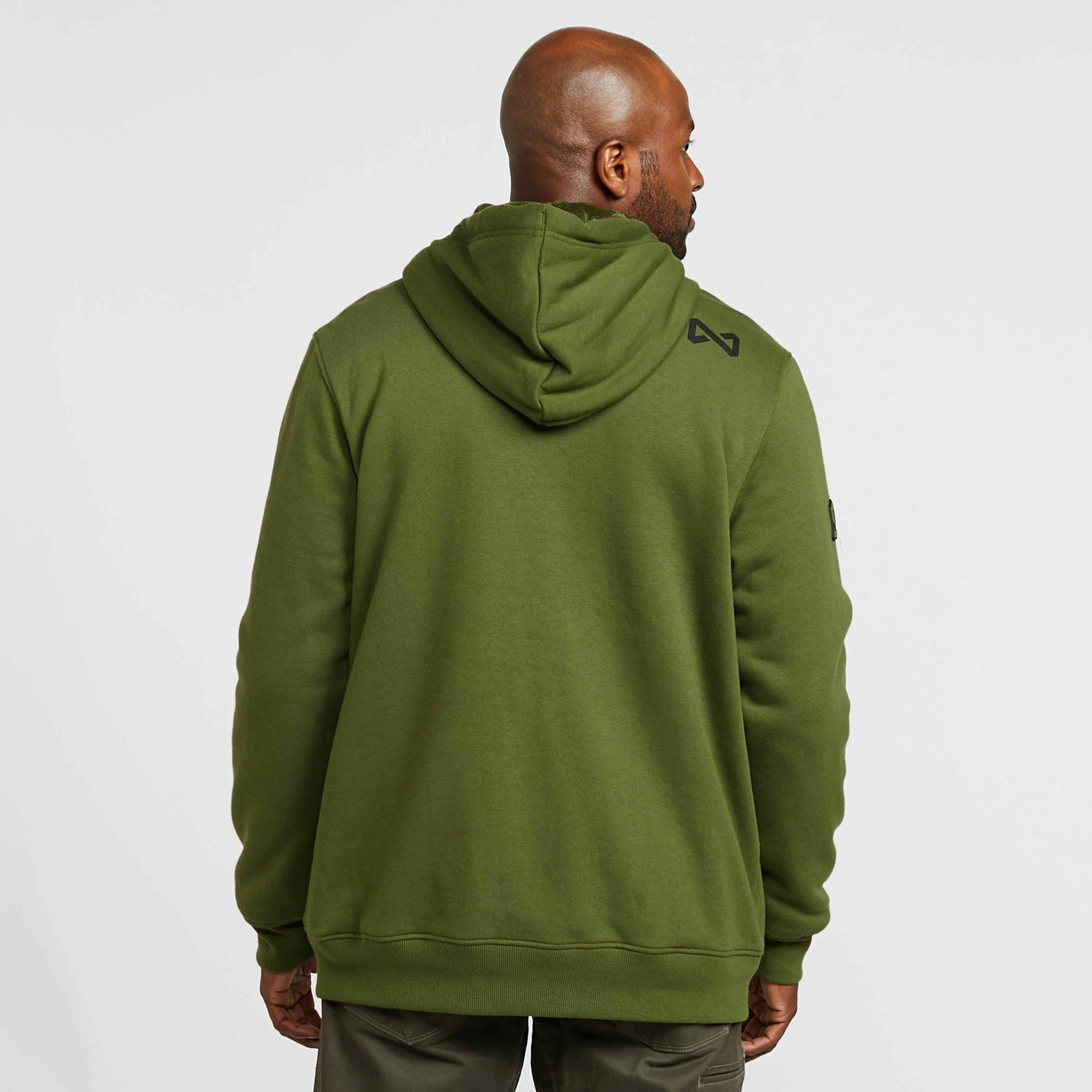 NVTS Sherpa Zip Hoody Green M - Image 2