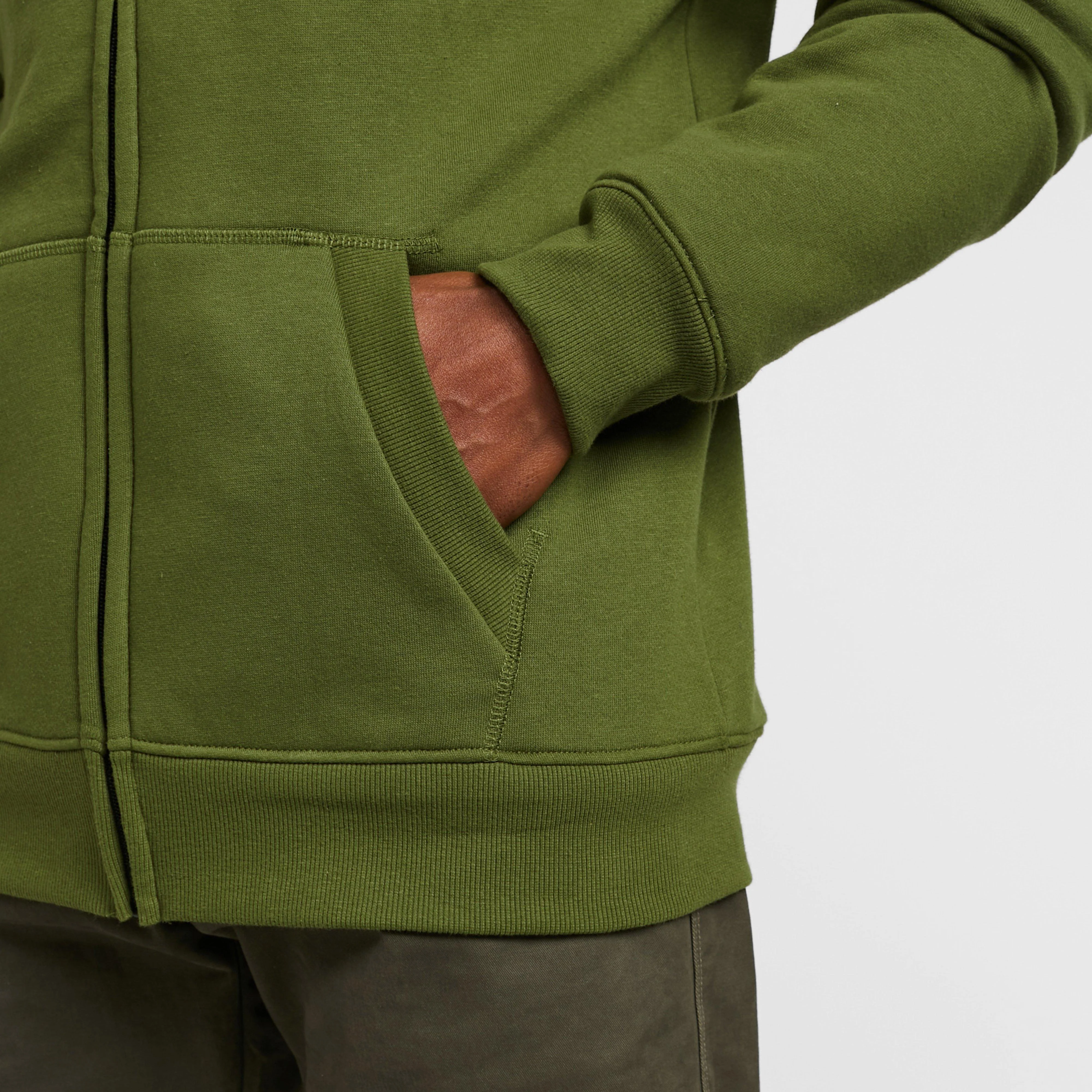 NVTS Sherpa Zip Hoody Green M - Image 5
