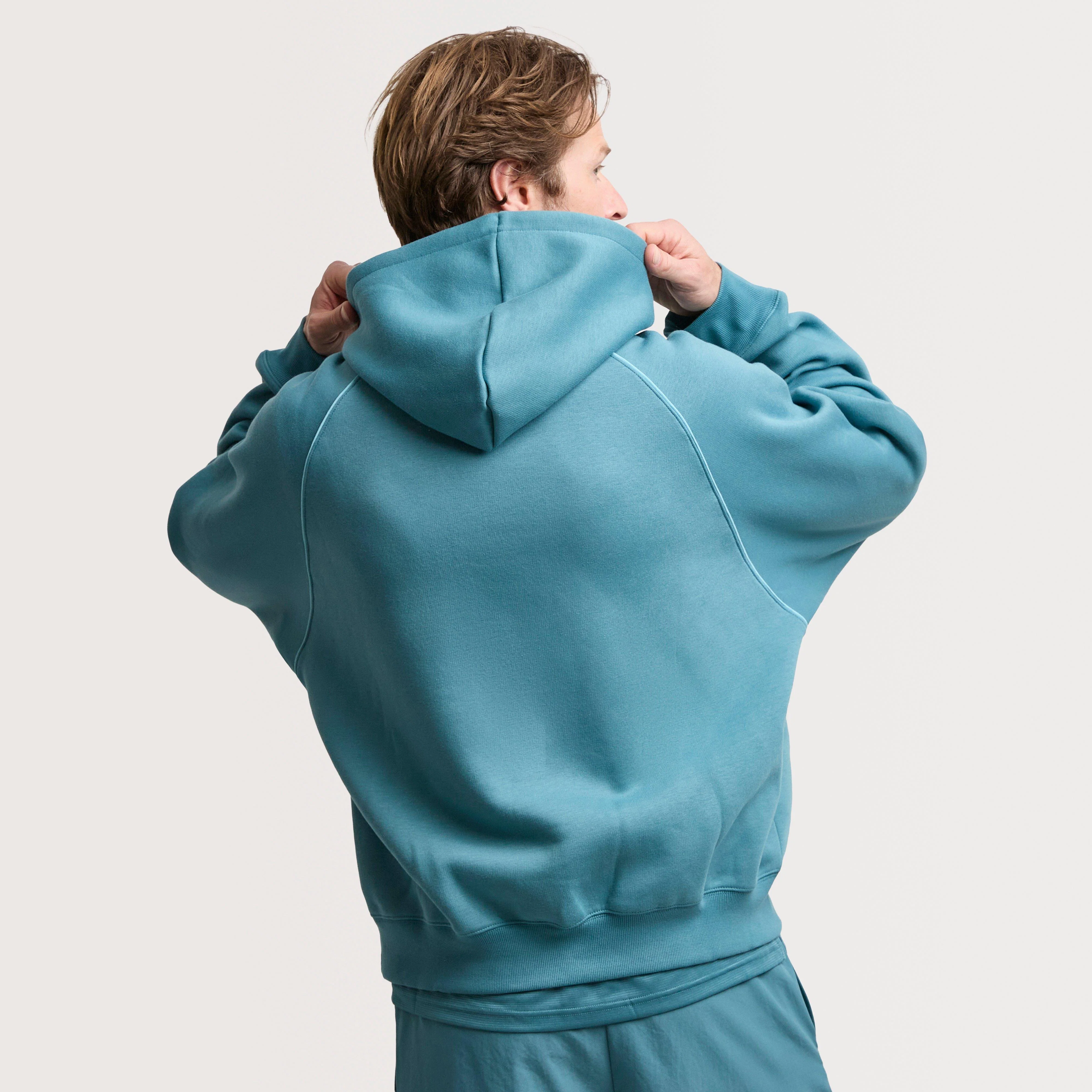 Men’s Linear Graphic Fleece Hoodie - Image 4