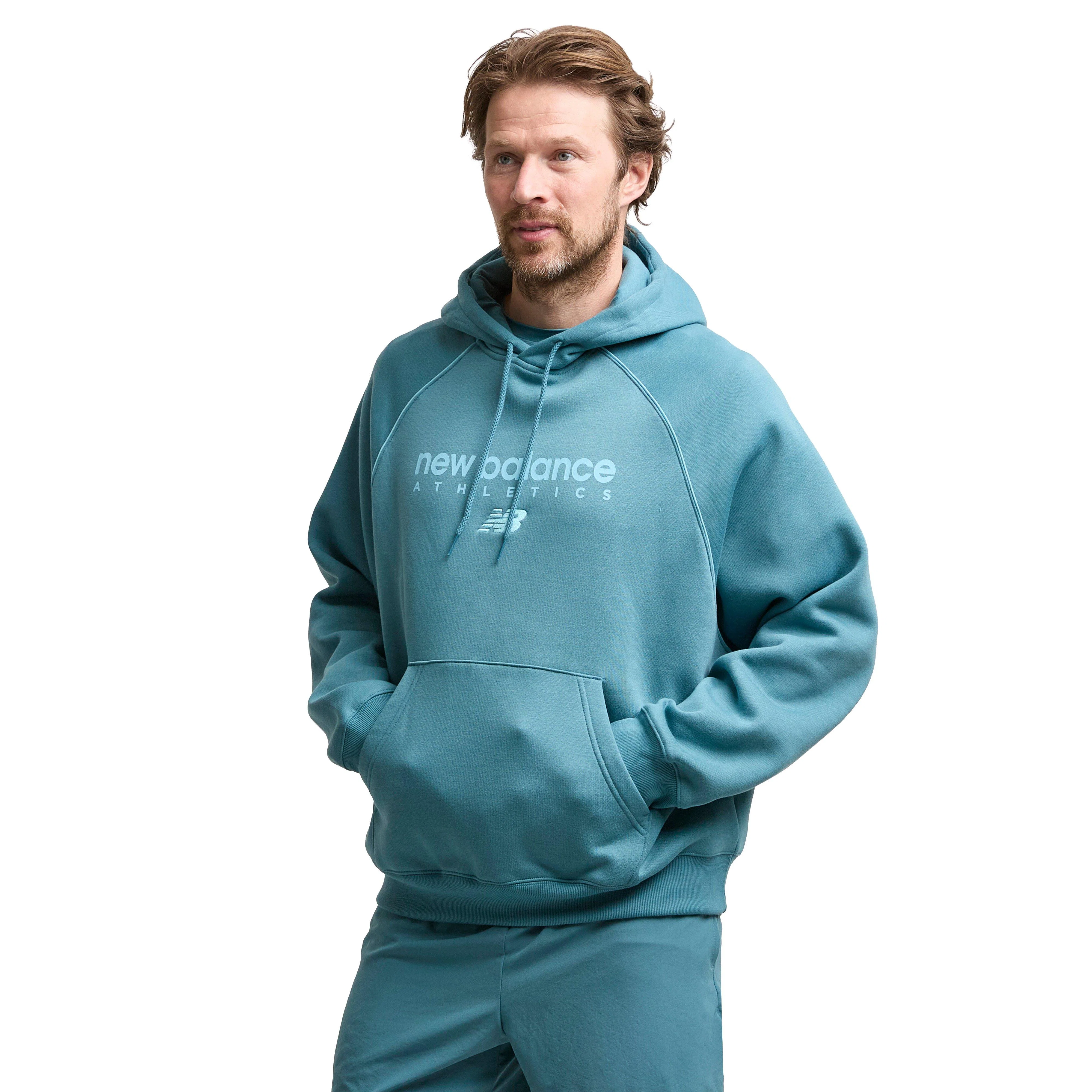 Men’s Linear Graphic Fleece Hoodie - Image 5