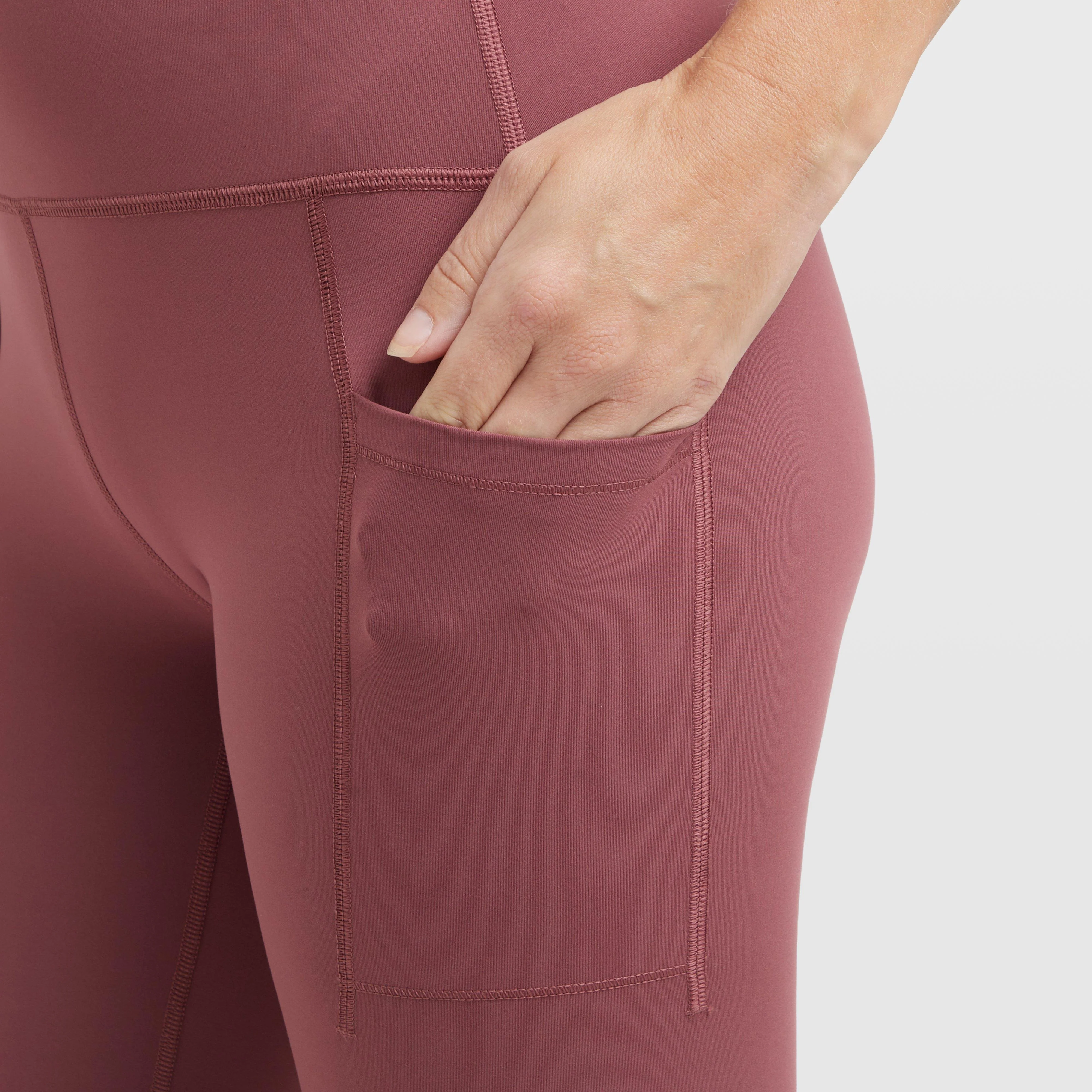 Women’s Sleek Pocket High Rise 27" Leggings - Image 4