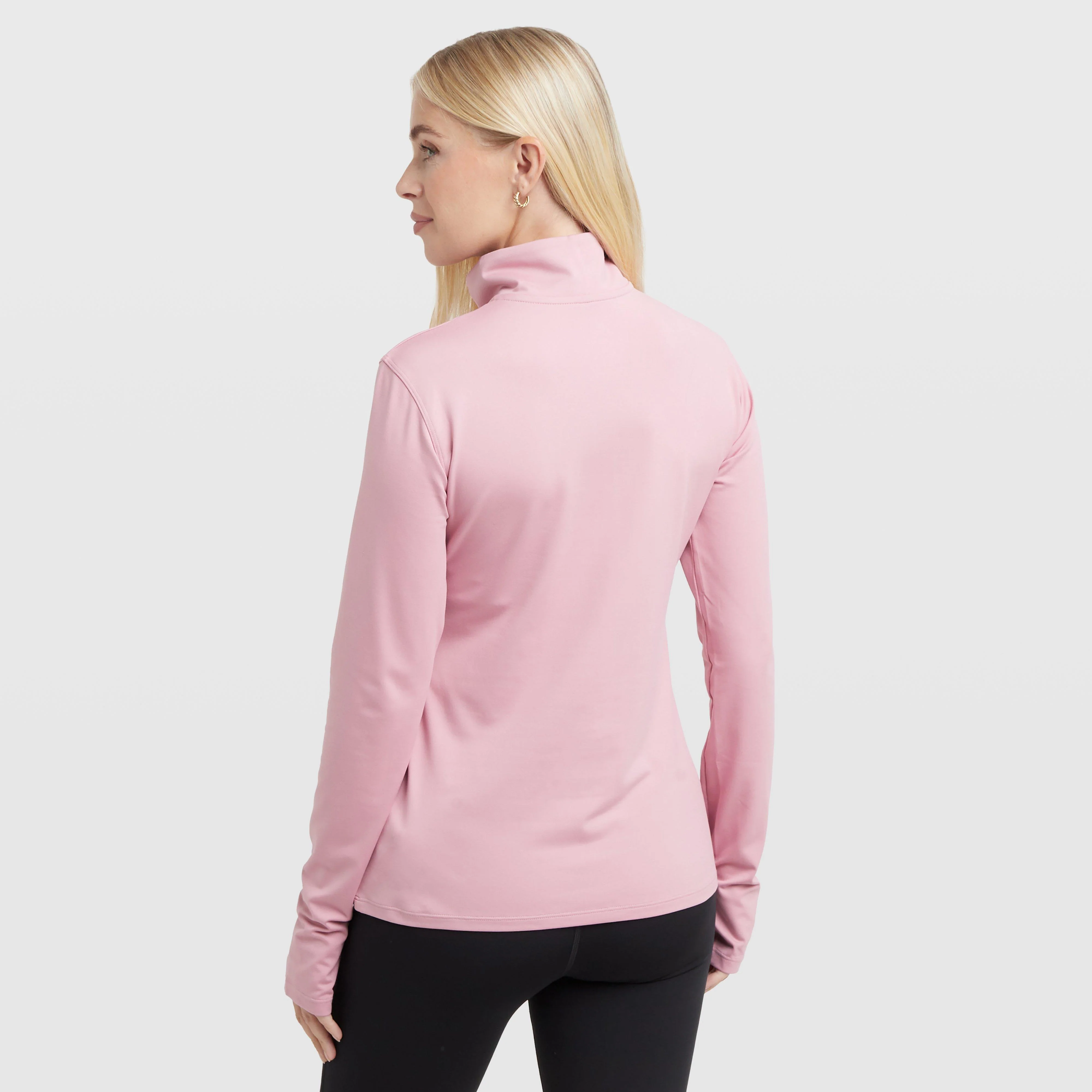 Women’s Sport Essentials Space Dye Quarter Zip Top - Image 2