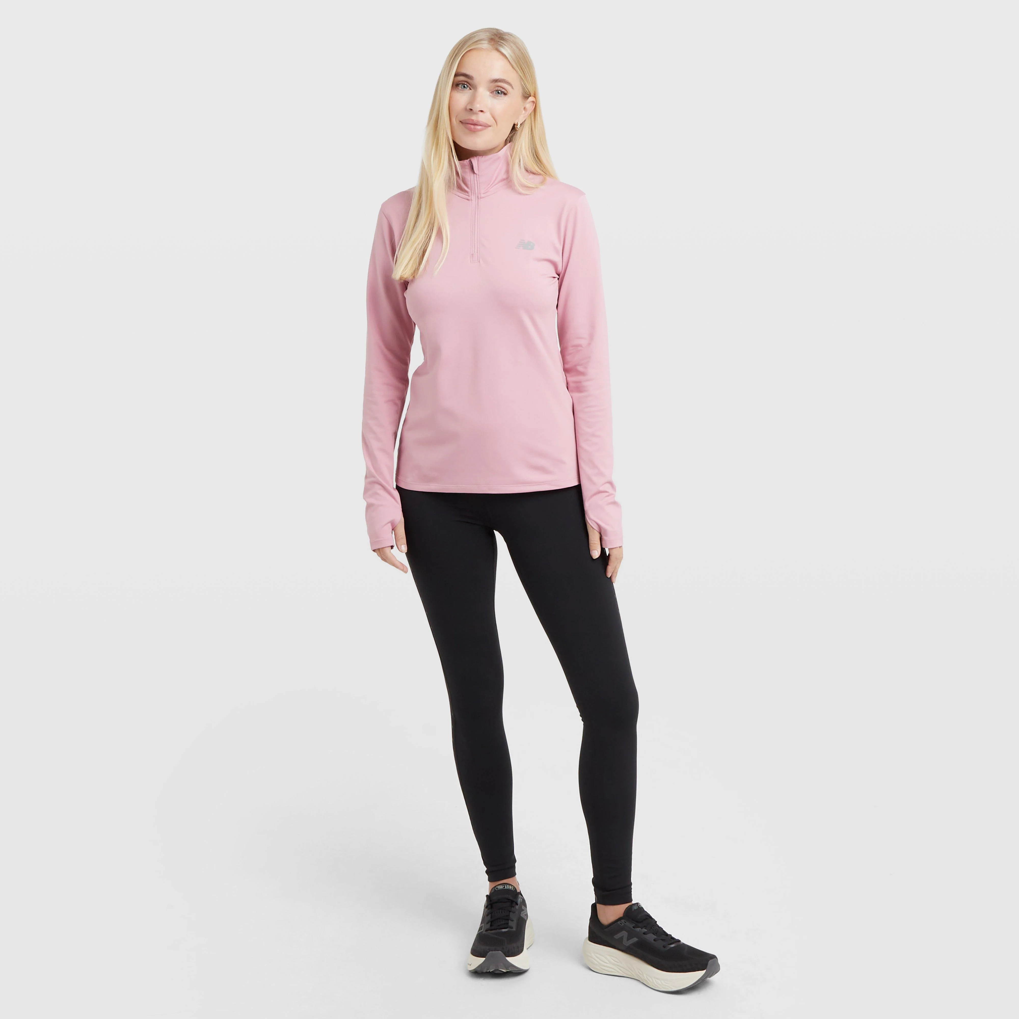 Women’s Sport Essentials Space Dye Quarter Zip Top - Image 3