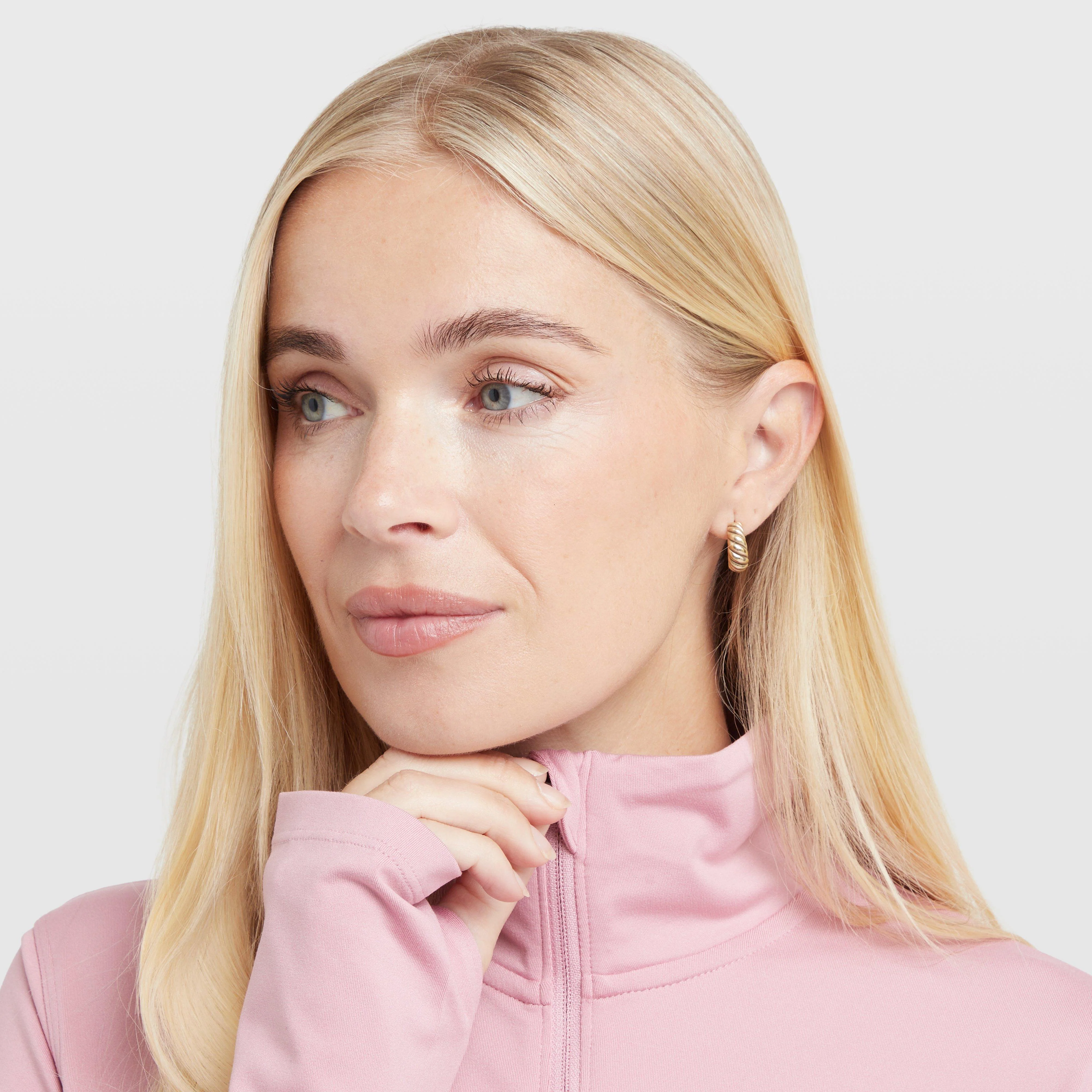 Women’s Sport Essentials Space Dye Quarter Zip Top - Image 6