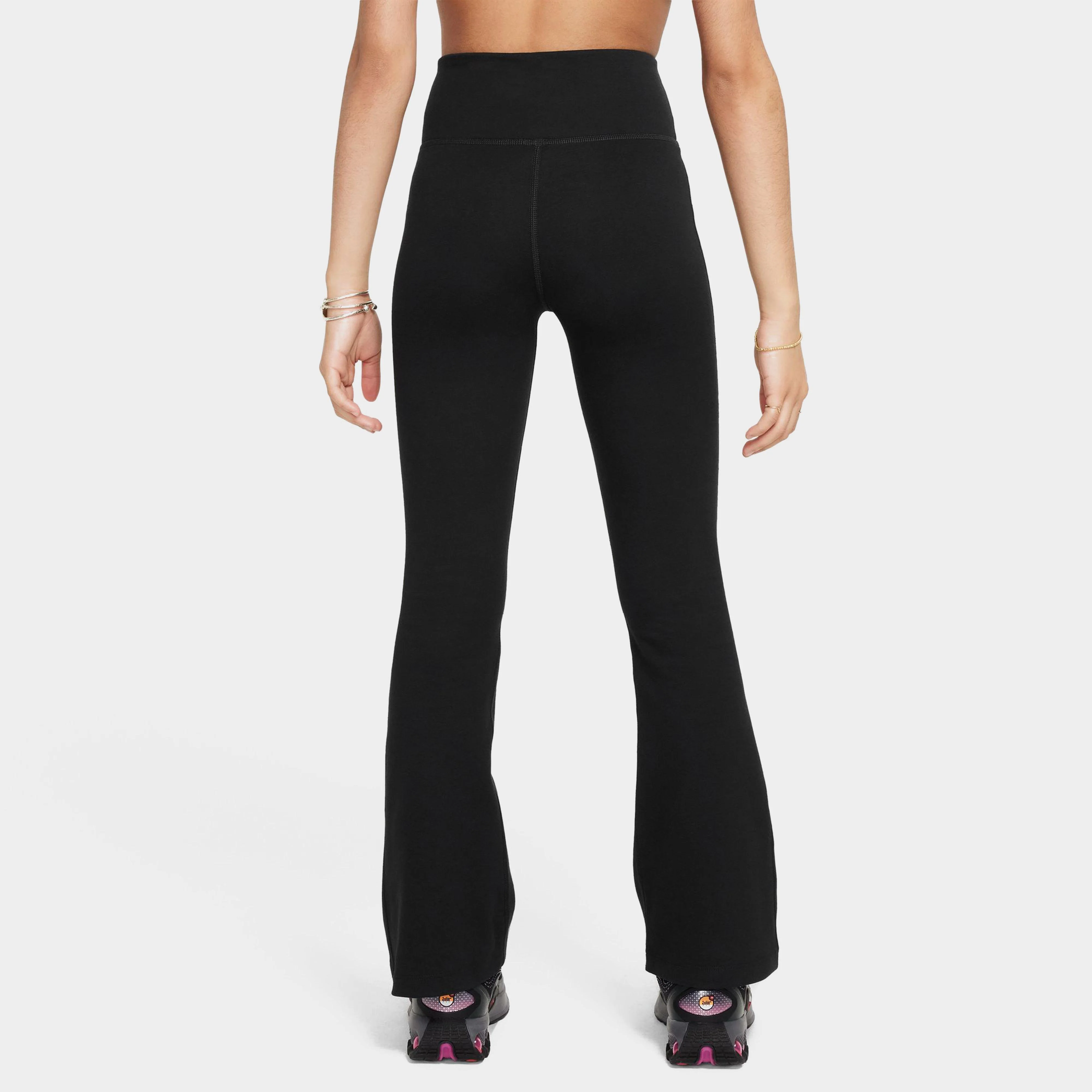Girls' High-Waisted Flared Leggings - Image 2