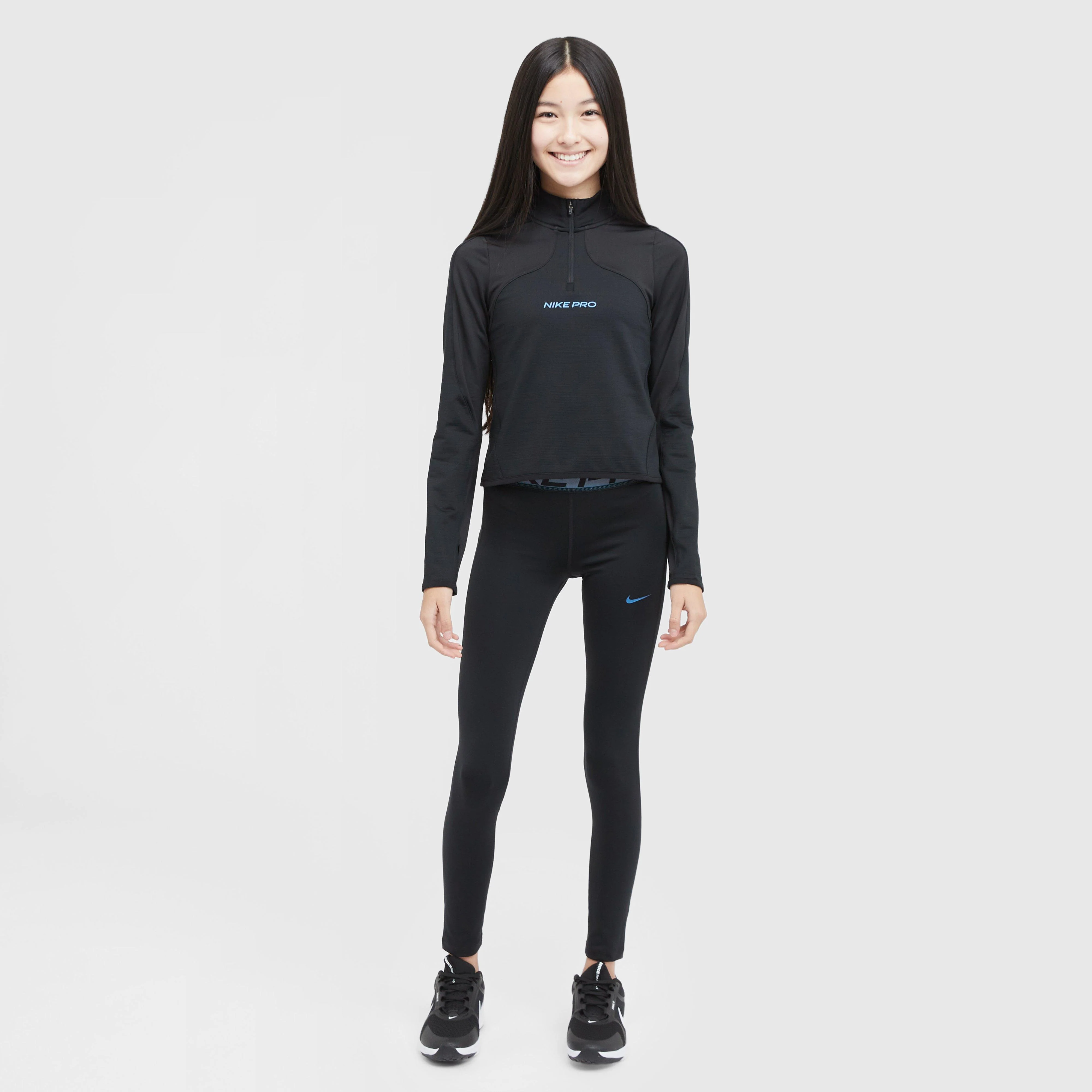 Kids’ Pro Long Sleeve 1/4 Zip Top - Image 3
