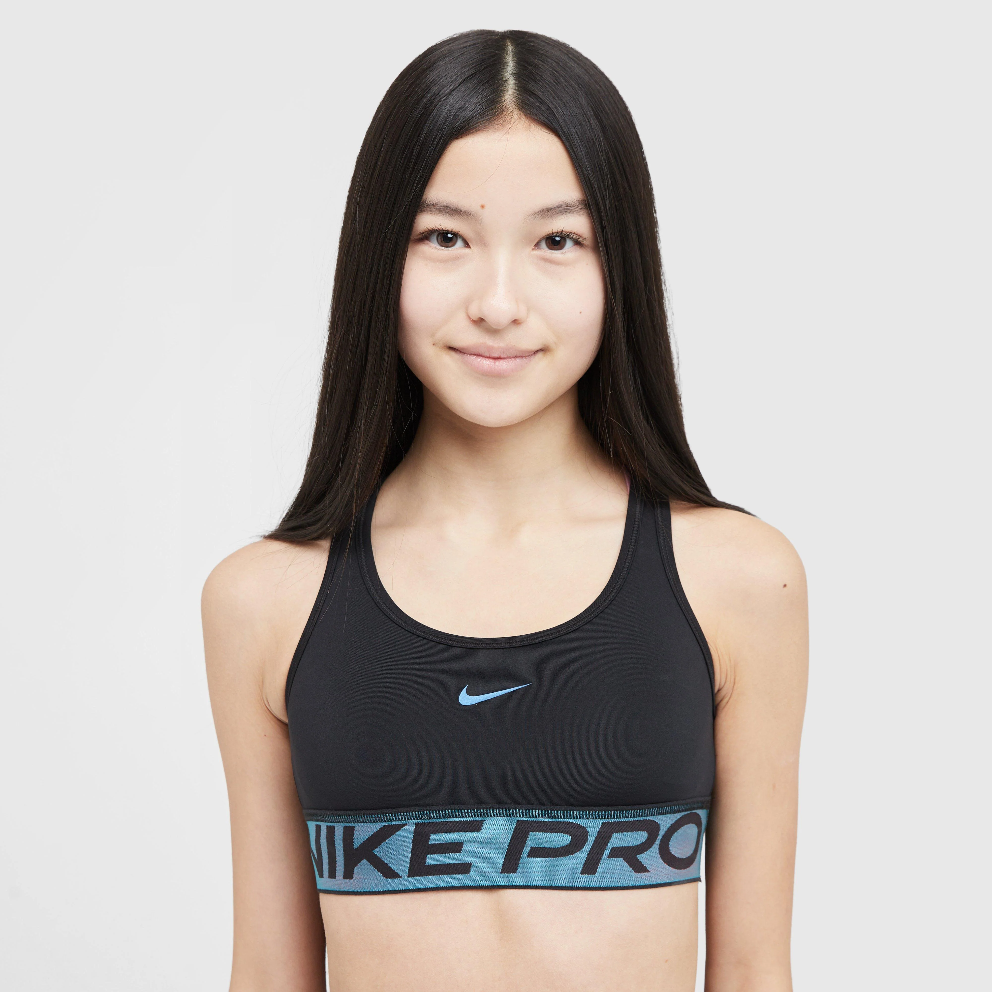 Kids’ Pro Swoosh Big Kids’ Sports Bra with Shine Accents - Image 4