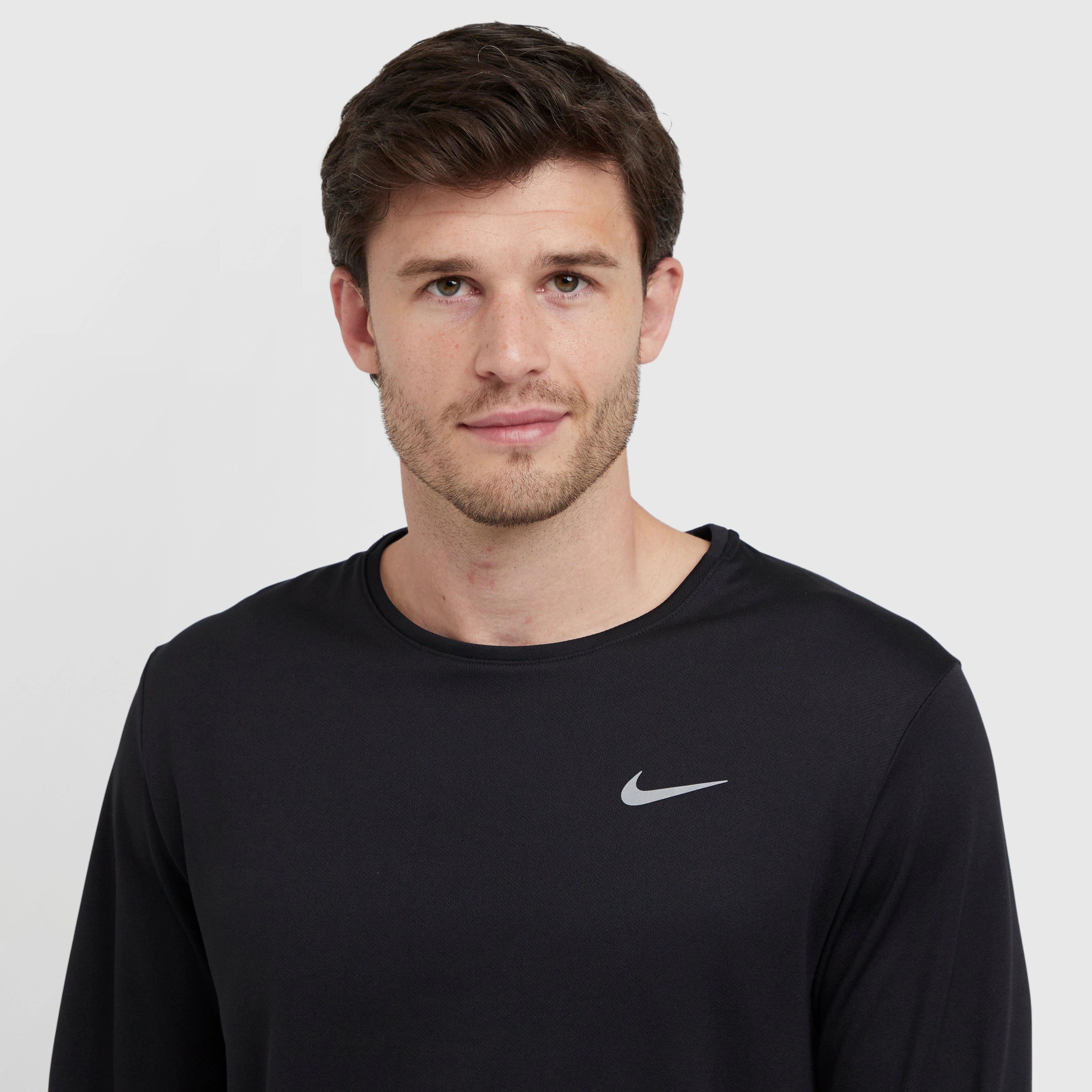 Men's Dri-FIT UV Miler Long-Sleeve Running Top - Image 4