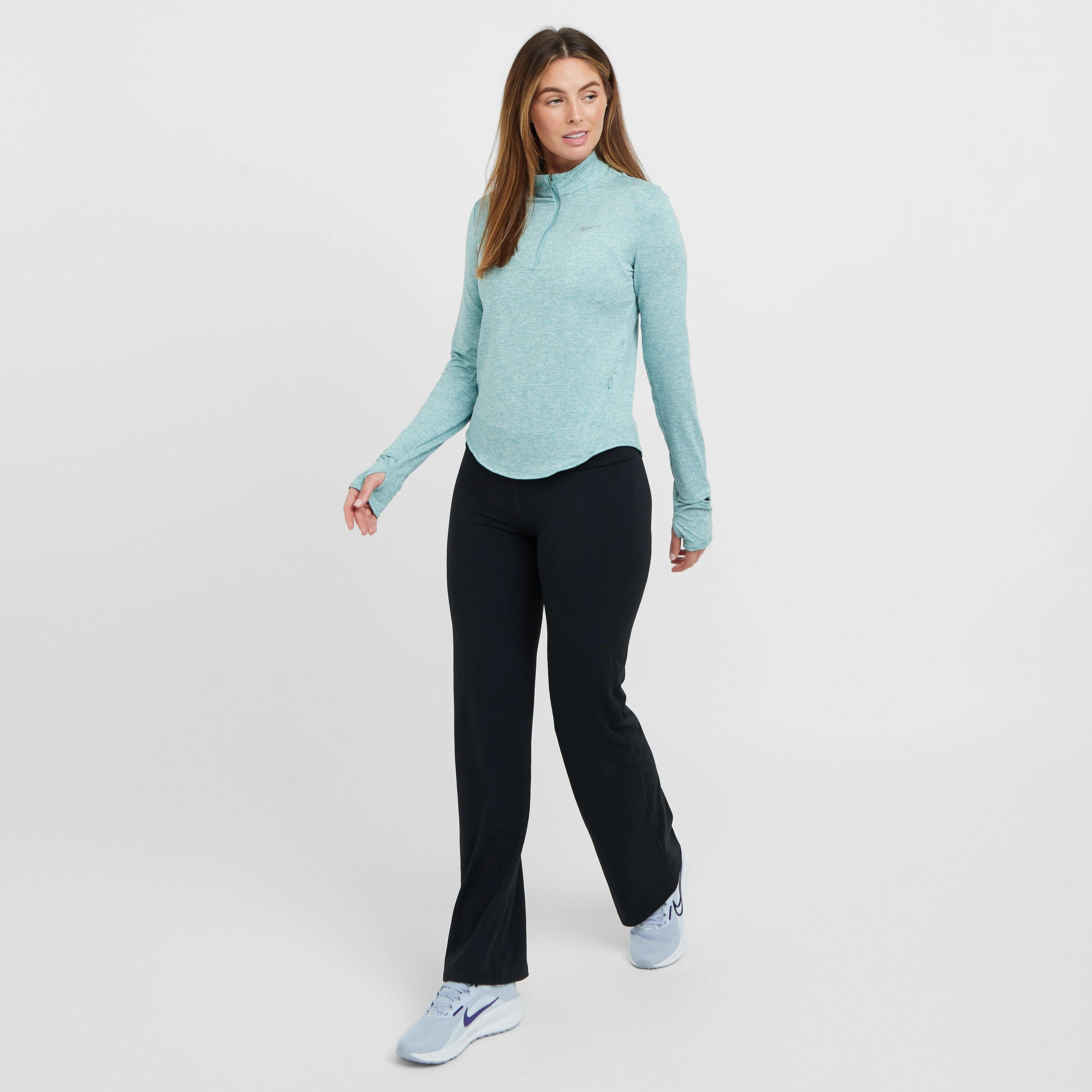 Women's Dri-FIT High-Waist Fold-Over Trousers - Image 3